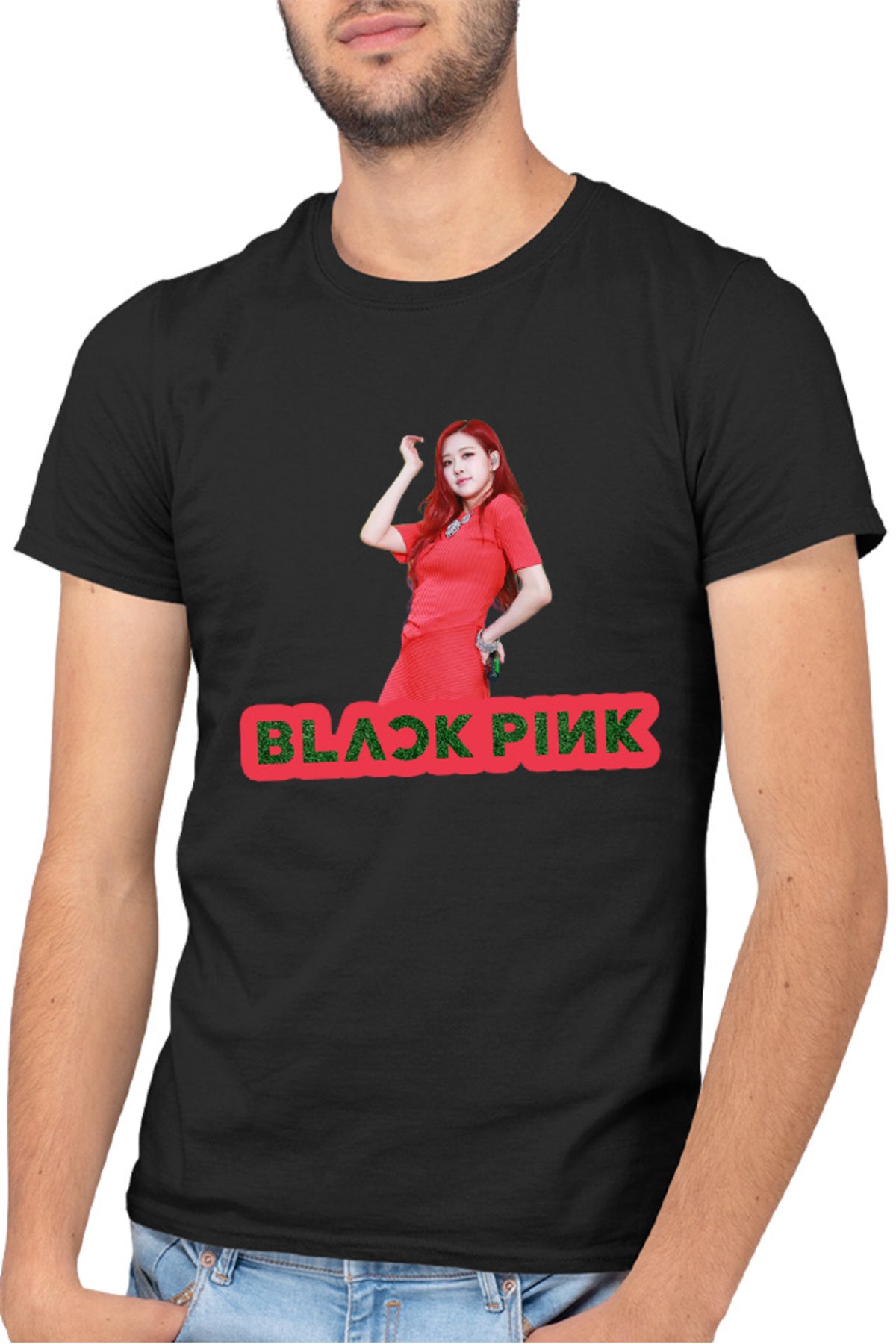 Tricou barbati Blackpink Rose Beauty Korea Concert Album