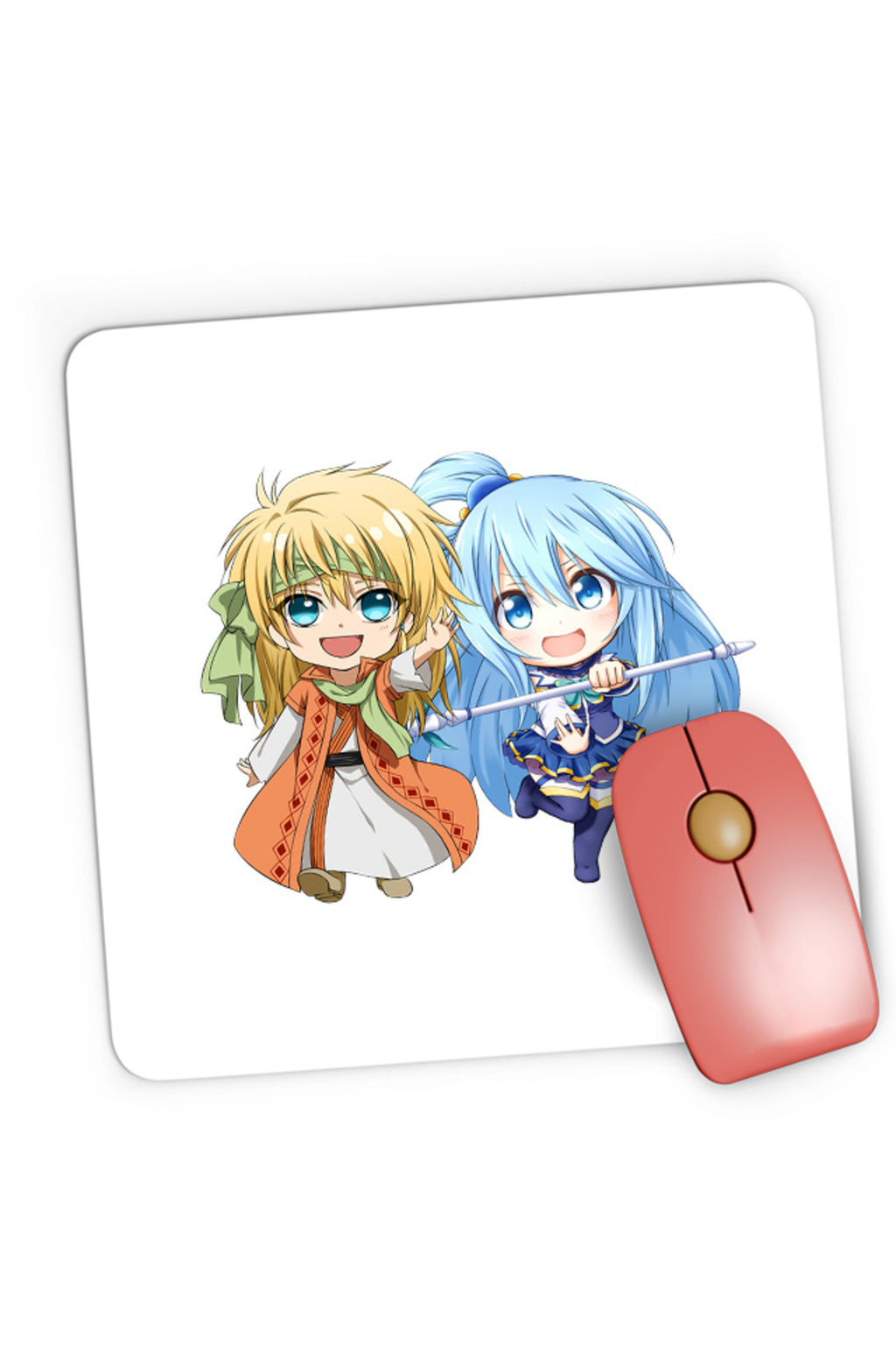 Mousepad Gaming Yona of the Dawn Zeno Aqua Magic Anime Meme, 21x19 cm