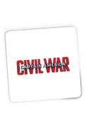 Mousepad Gaming Captain America Logo Civil Avengers Nice Beautiful Bold, 21x19 cm