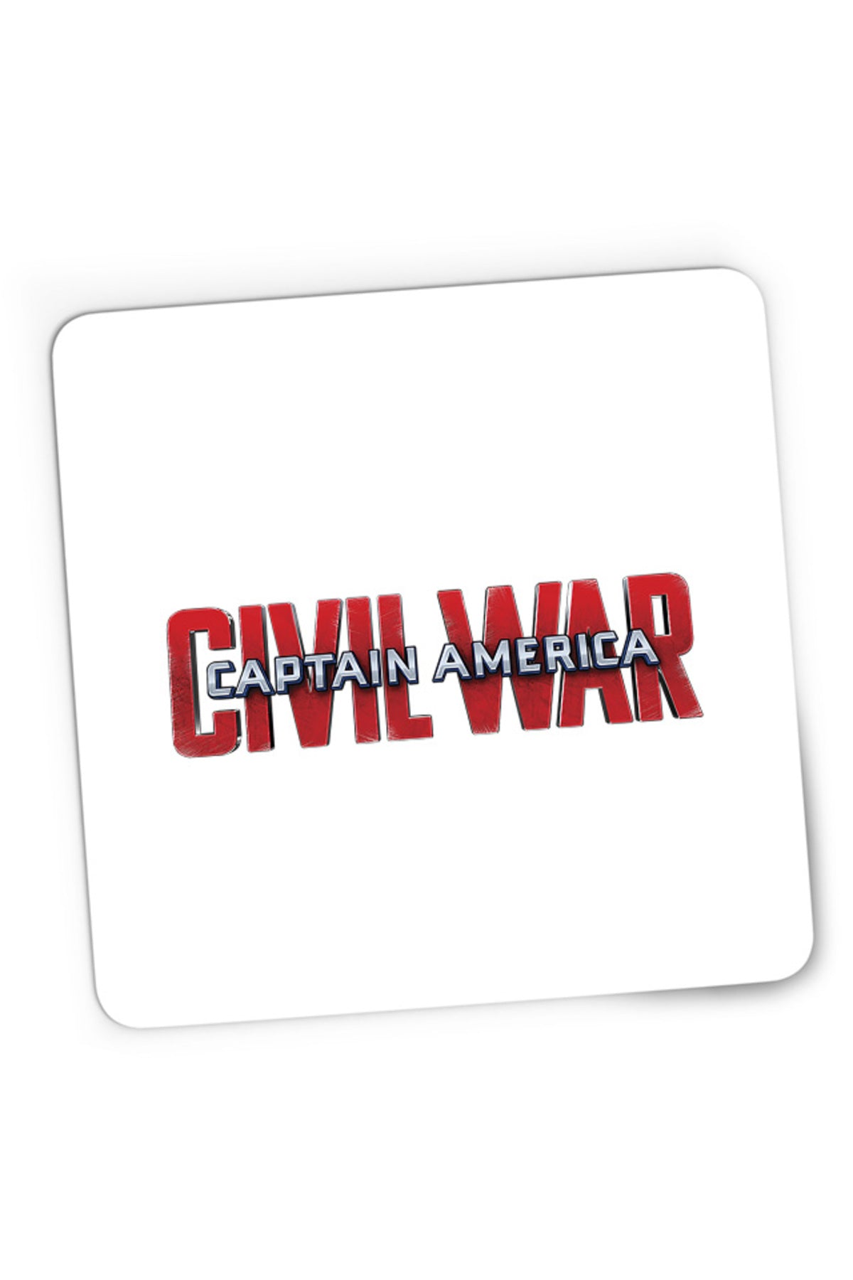 Mousepad Gaming Captain America Logo Civil Avengers Nice Beautiful Bold, 21x19 cm