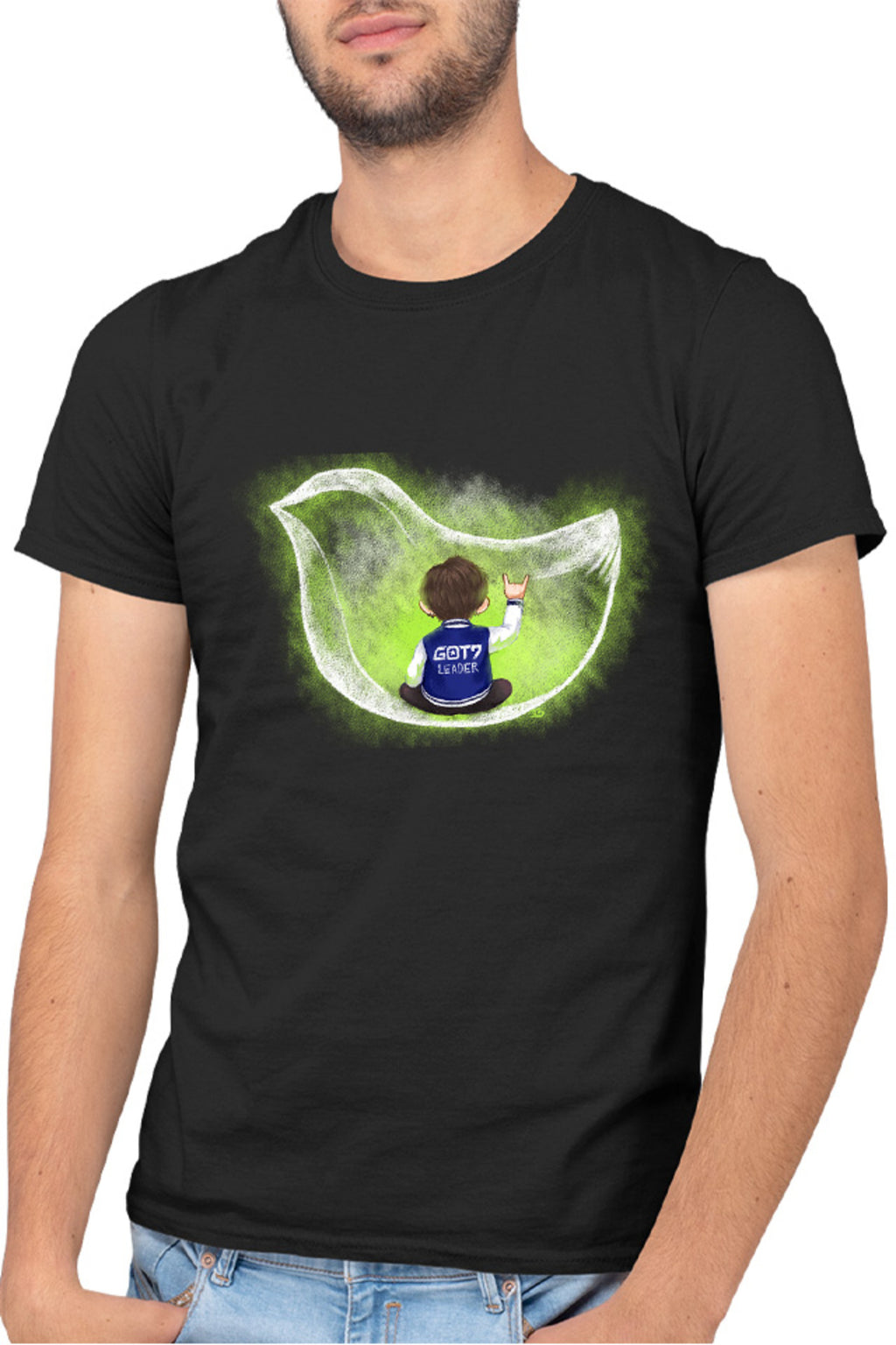 Tricou barbati Got7 Leader Light Bulb Rock Music Idol Group