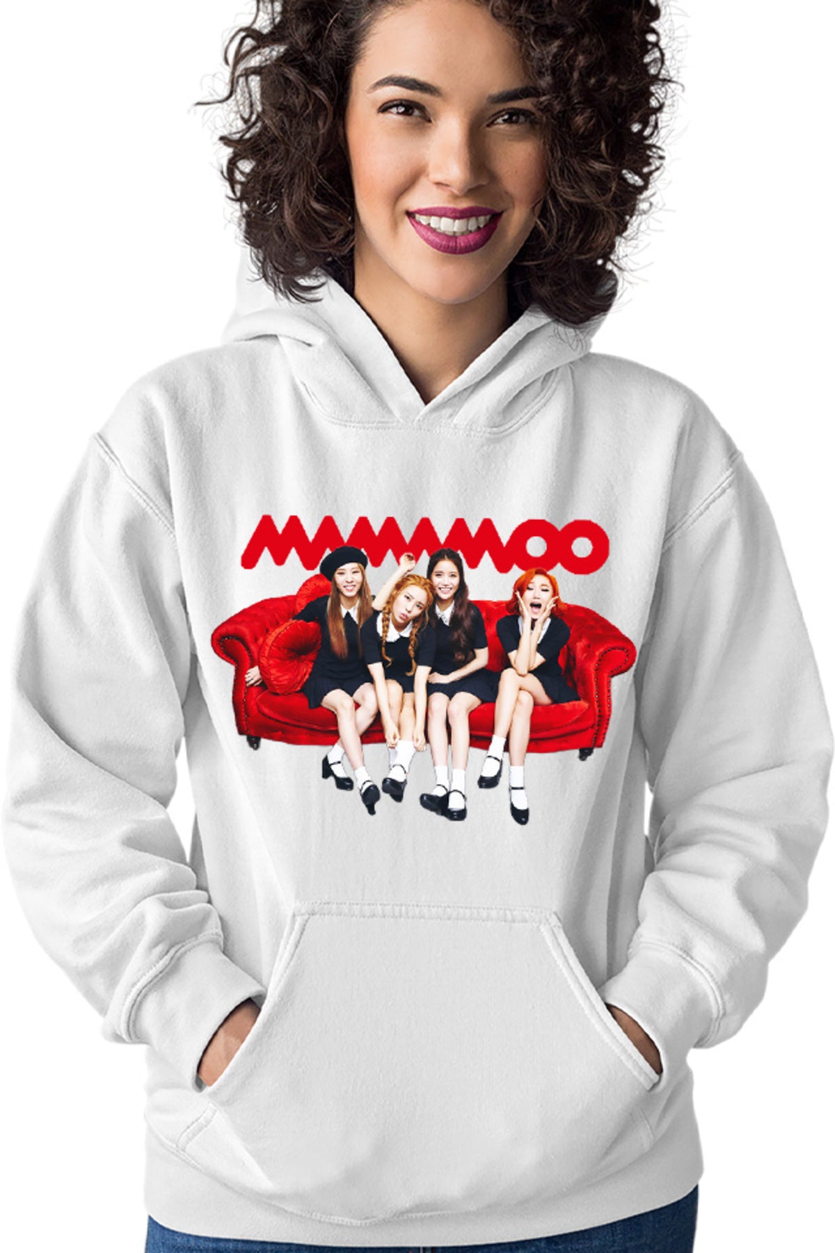 Hanorac dama Mamamoo Sofa Student Concept Photo Idol K-Pop