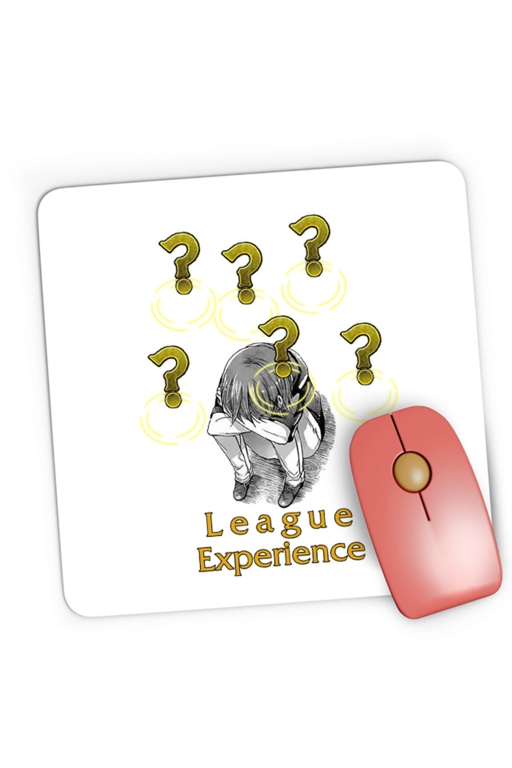 Mousepad Gaming Missions of Love Yukina Cry Exhausted Manga Shounen League, 21x19 cm