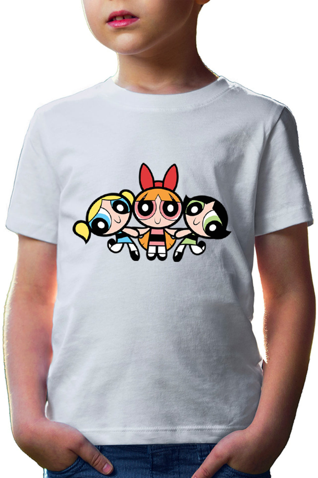 Tricou copii The Powerpuff Girls Cartoon Action Kids