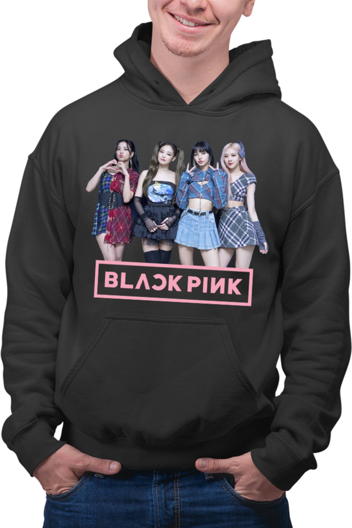 Hanorac barbati Blackpink Group Idols MTV Cute Expo Fashion