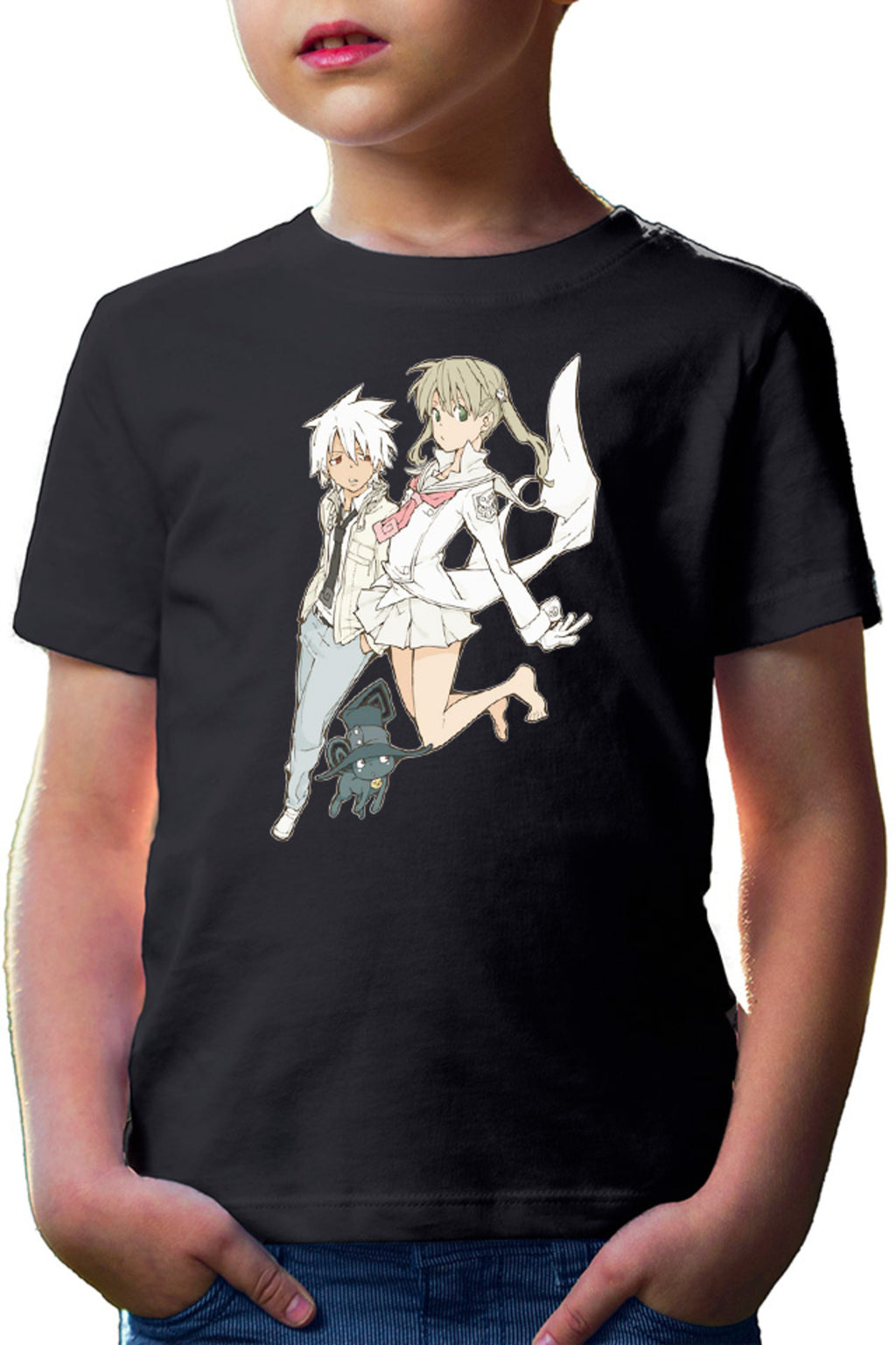 Tricou copii Soul Eater Black Star Maka Angel Version Manga