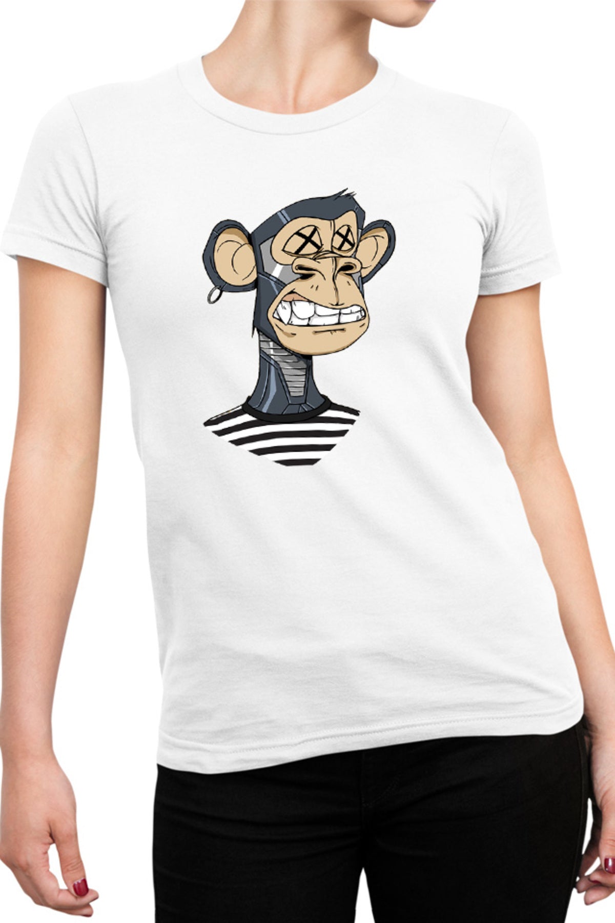 Tricou dama NFT Monkey Currency Money Trend Animal