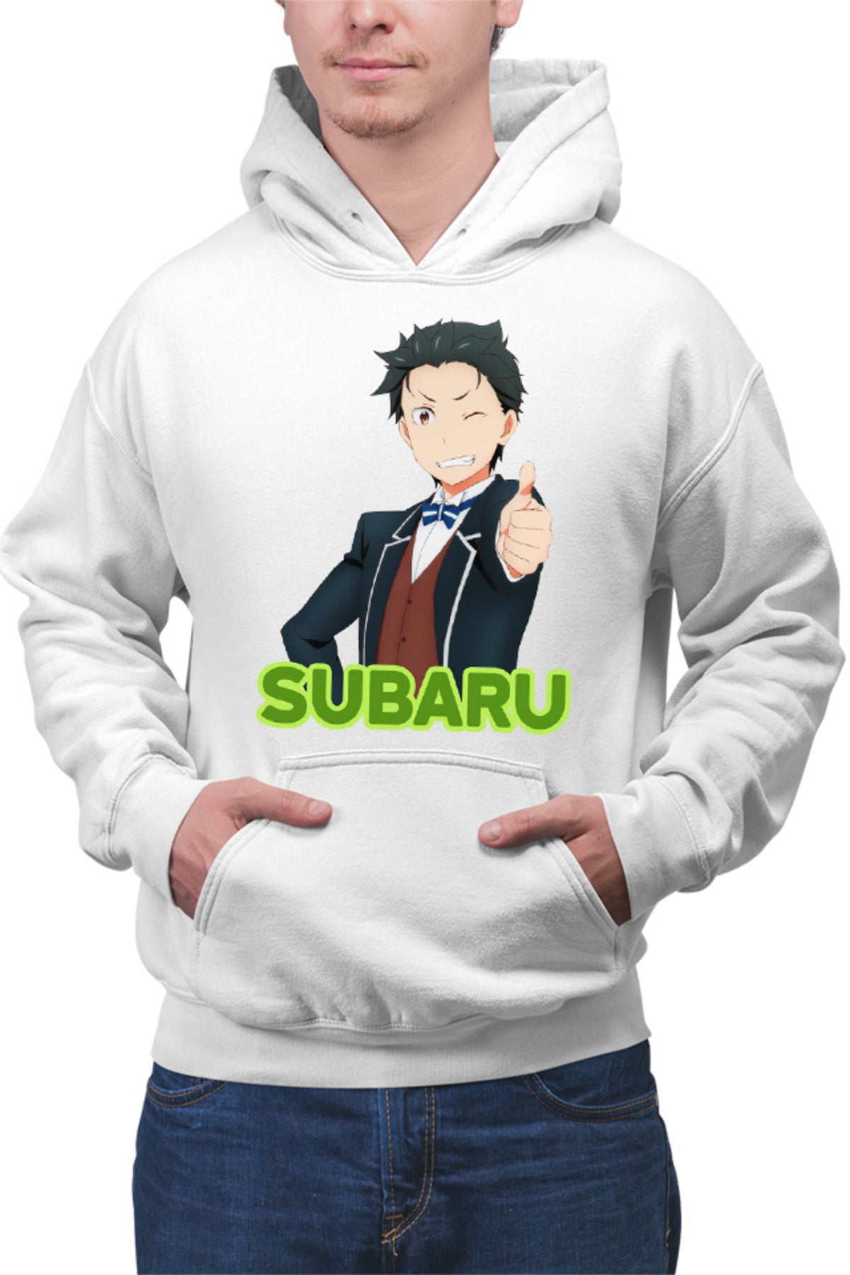 Hanorac barbati Re Zero Subaru Costume Like Weddning Repeat