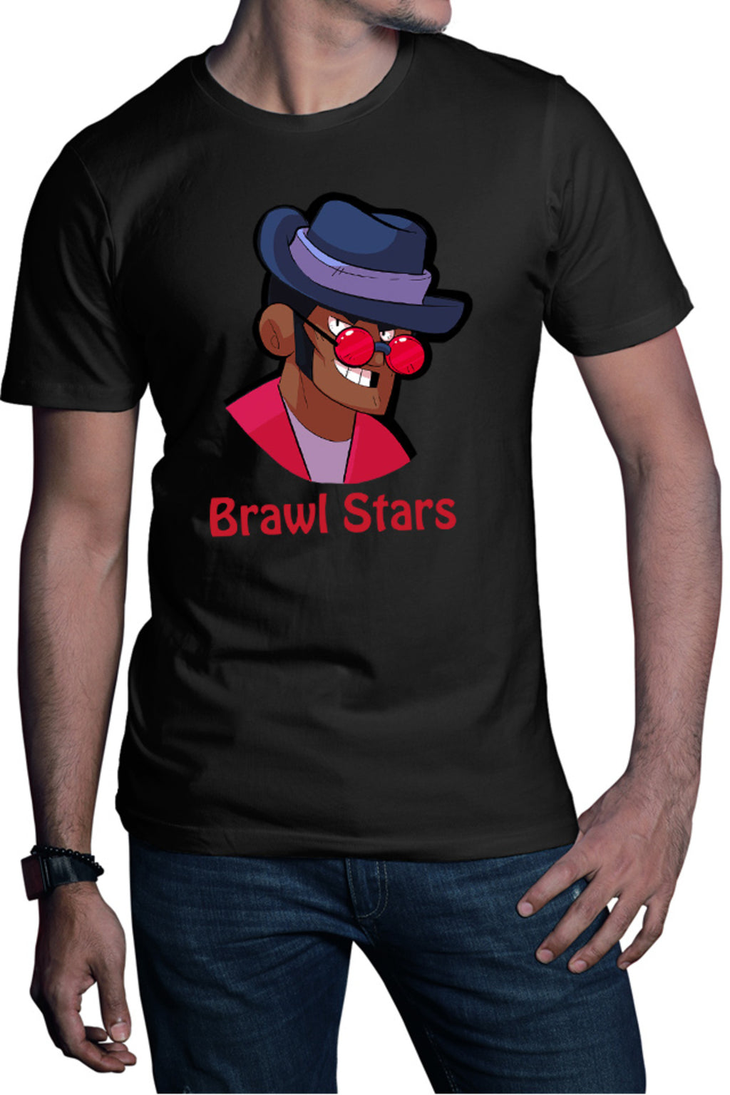 Tricou barbati Brawl Stars Legendary Class Super Strong