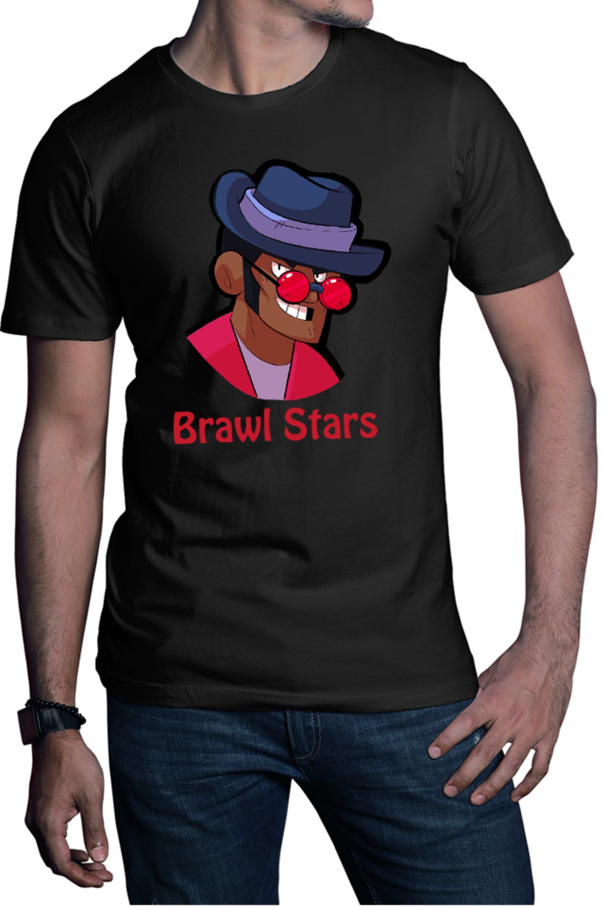 Tricou barbati Brawl Stars Legendary Class Super Strong
