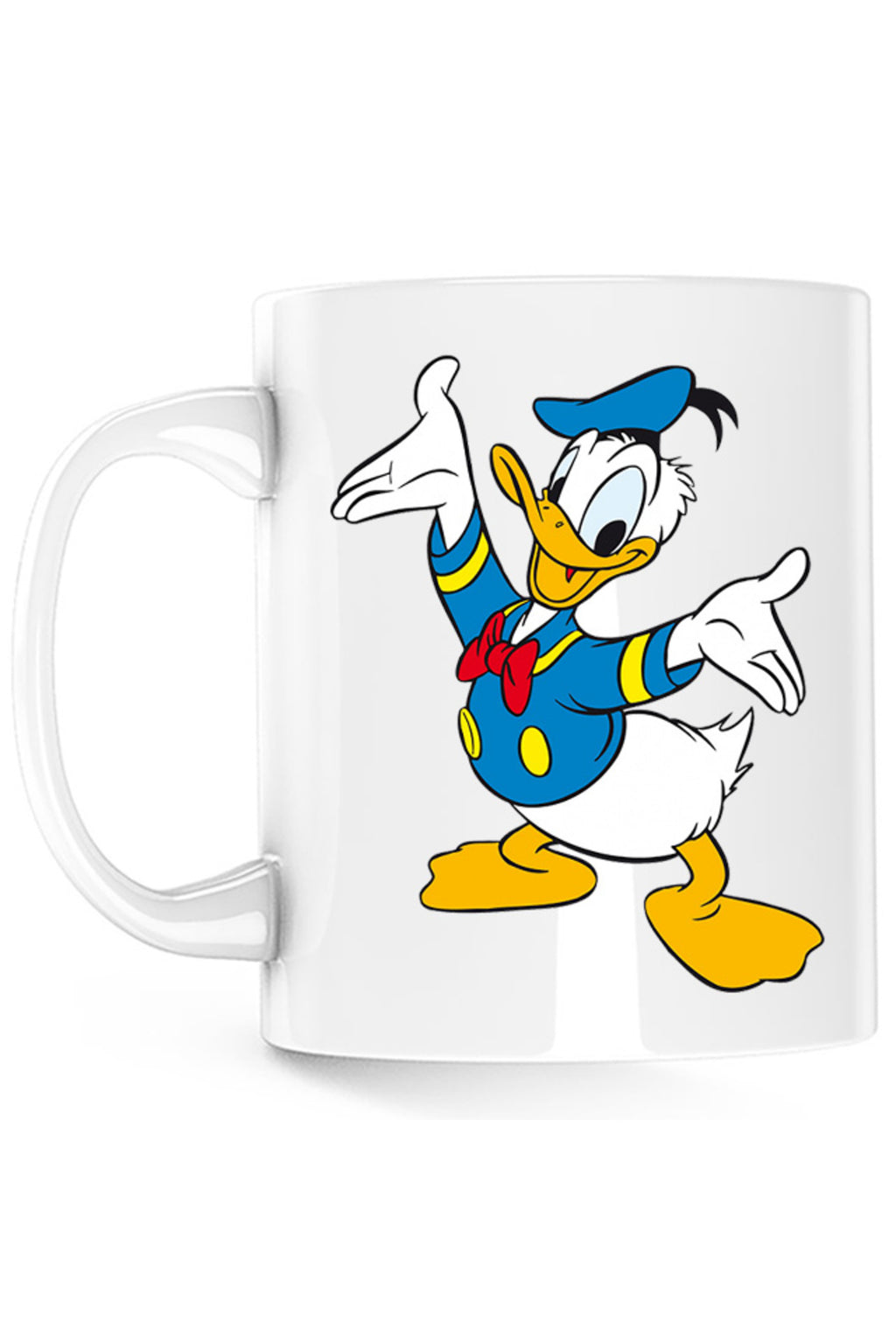 Cana Donald Duck Sailor Happy Cartoon Children, alba, 330 ml