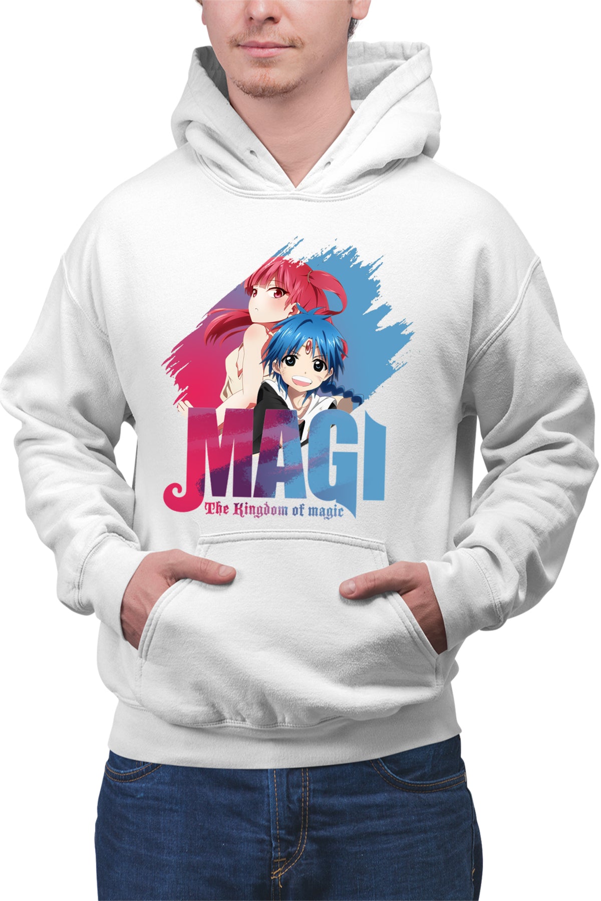 Hanorac barbati Magi The Labyrinth of Magic Morgiana Alladin Brush Logo
