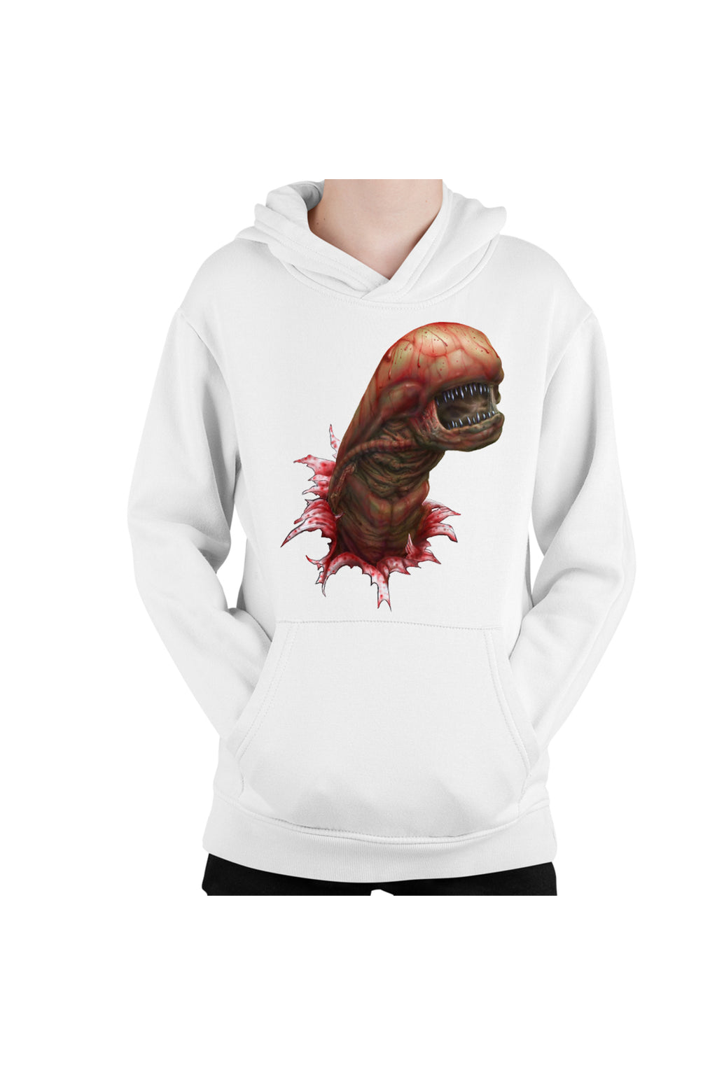 Hanorac copii Predator Alien Baby Red Monster Terminator