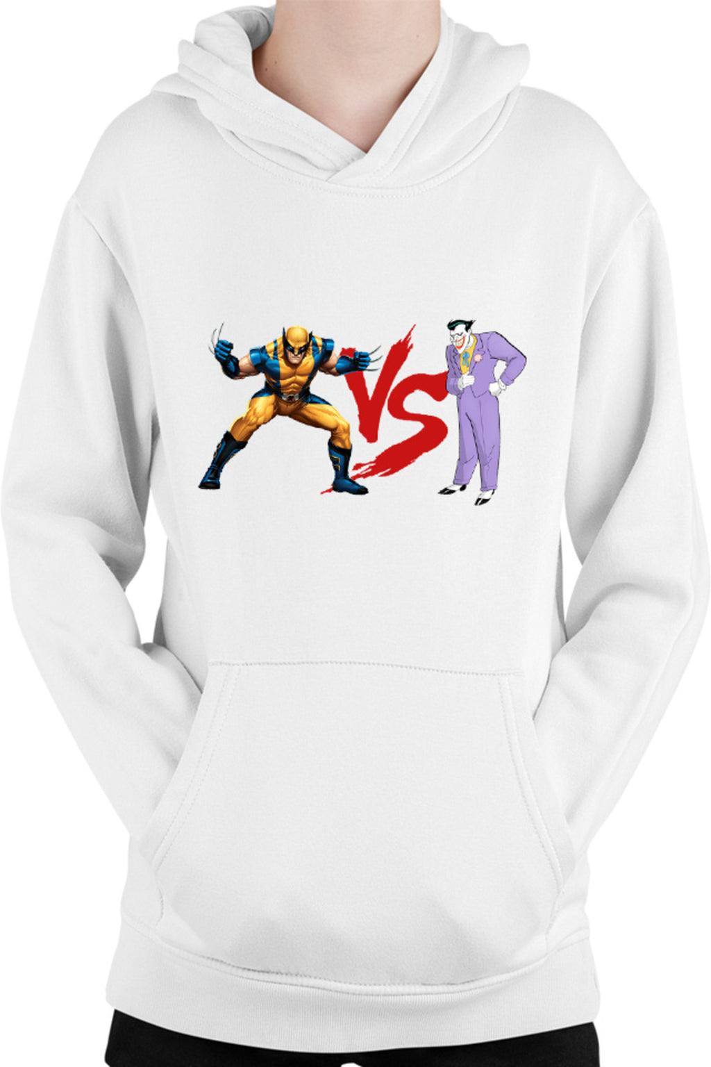 Hanorac copii Wolverine VS Joker Costume Cartoon