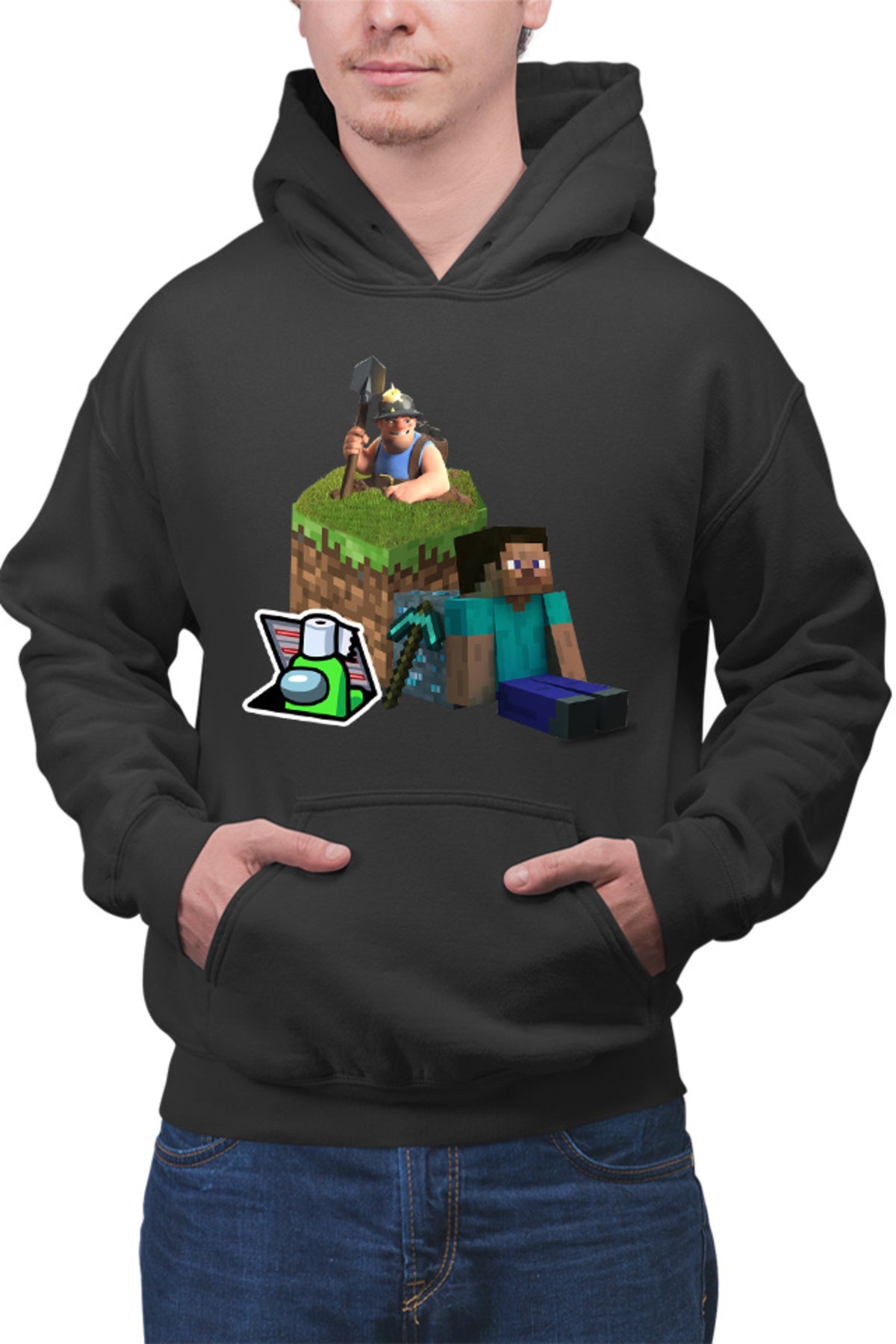 Hanorac barbati Clash of Clans RNG Minecraft Open World Among Us