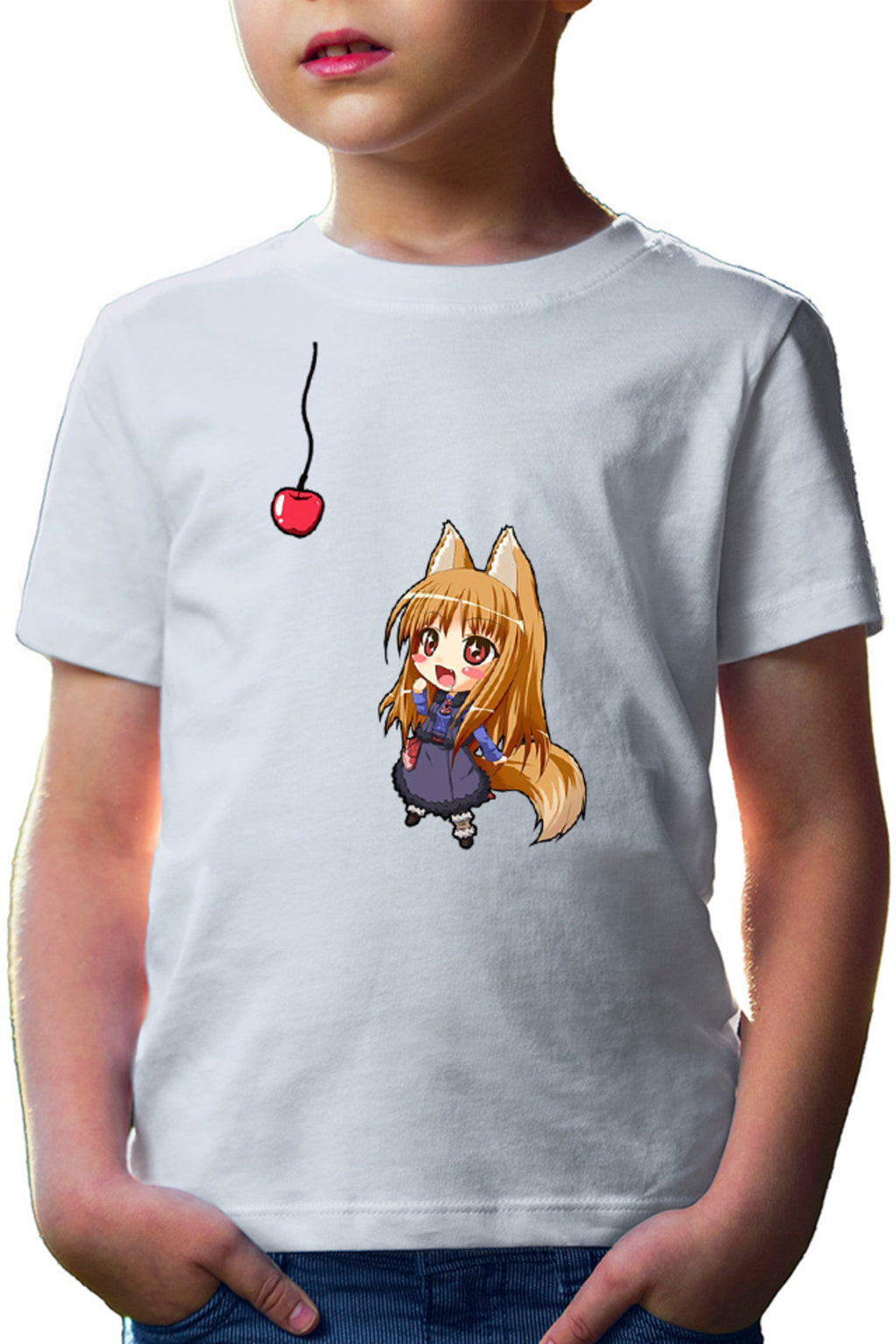 Tricou copii Spice And Wolf Holo Anime Love Manga Chibi