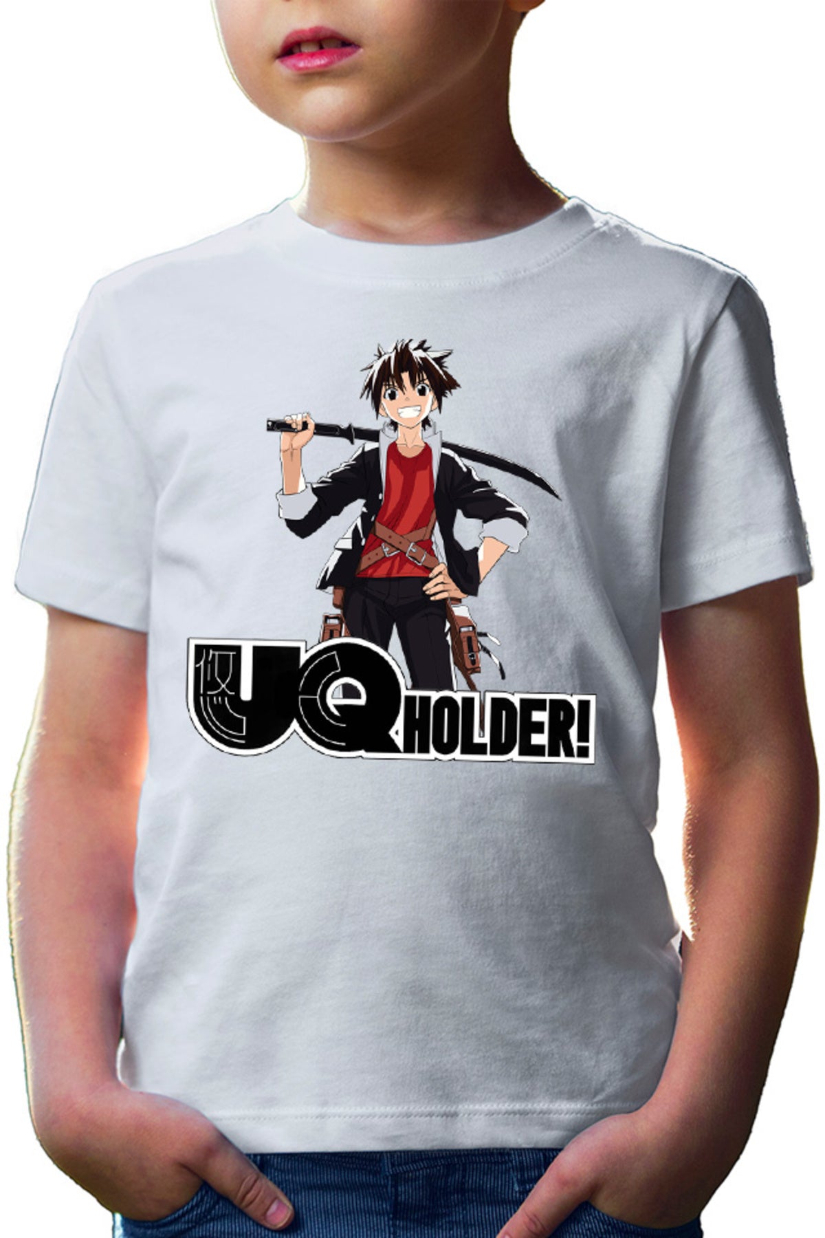 Tricou copii UQ Holder Touta Anime Comedy Manga Trap