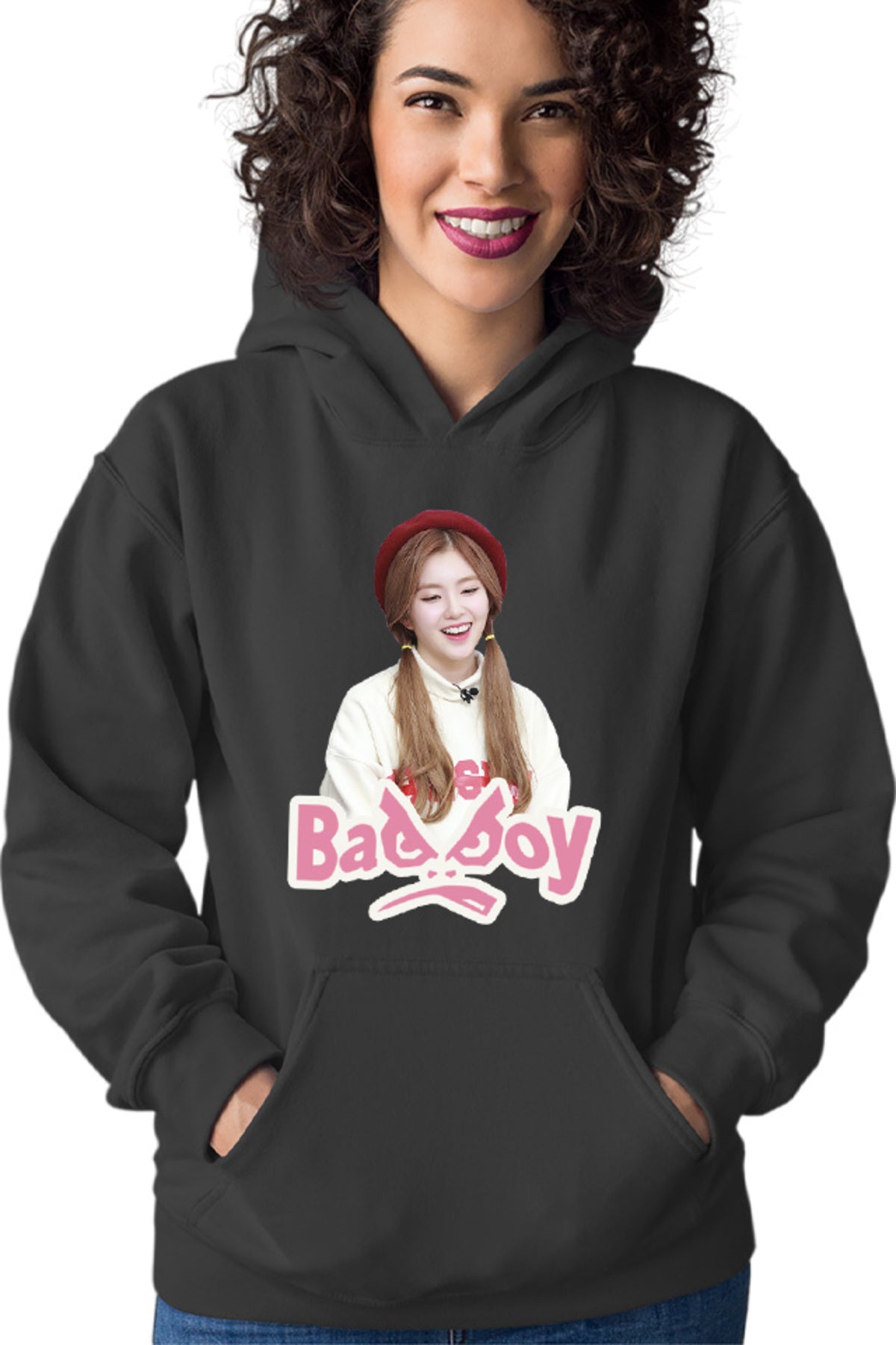 Hanorac dama Red Velvet Bad Boy Album Concept Funny
