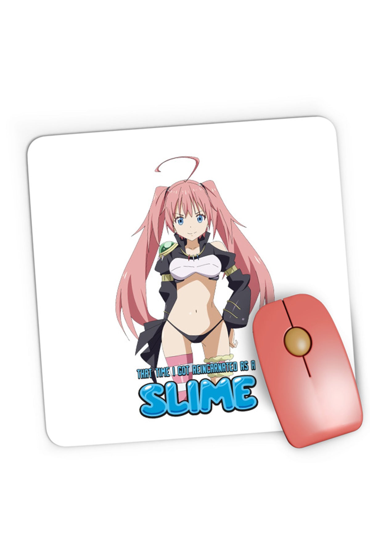 Mousepad Gaming TenSura That Time Slime Milin Powerful Demon, 21x19 cm