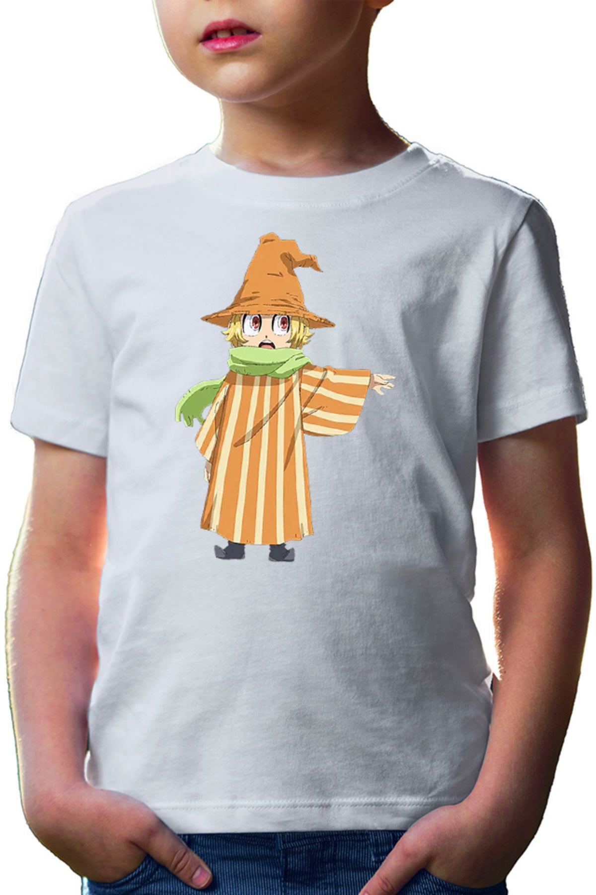 Tricou copii Muhyo Roji Page Klaus Magic Wizard Pumkin Chibi Animation Fantasy