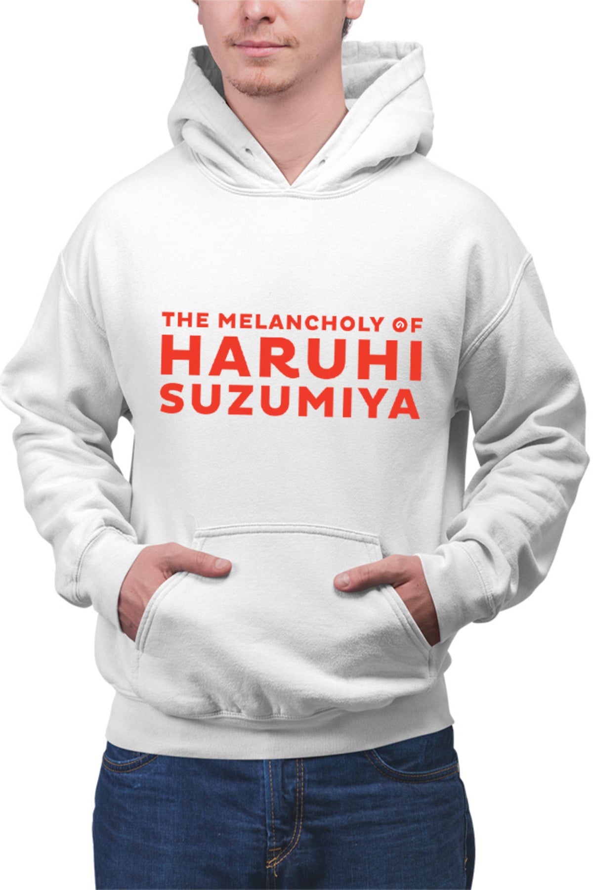 Hanorac barbati Haruhi Suzumiya Logo Anime Weeb Cosplay Figure