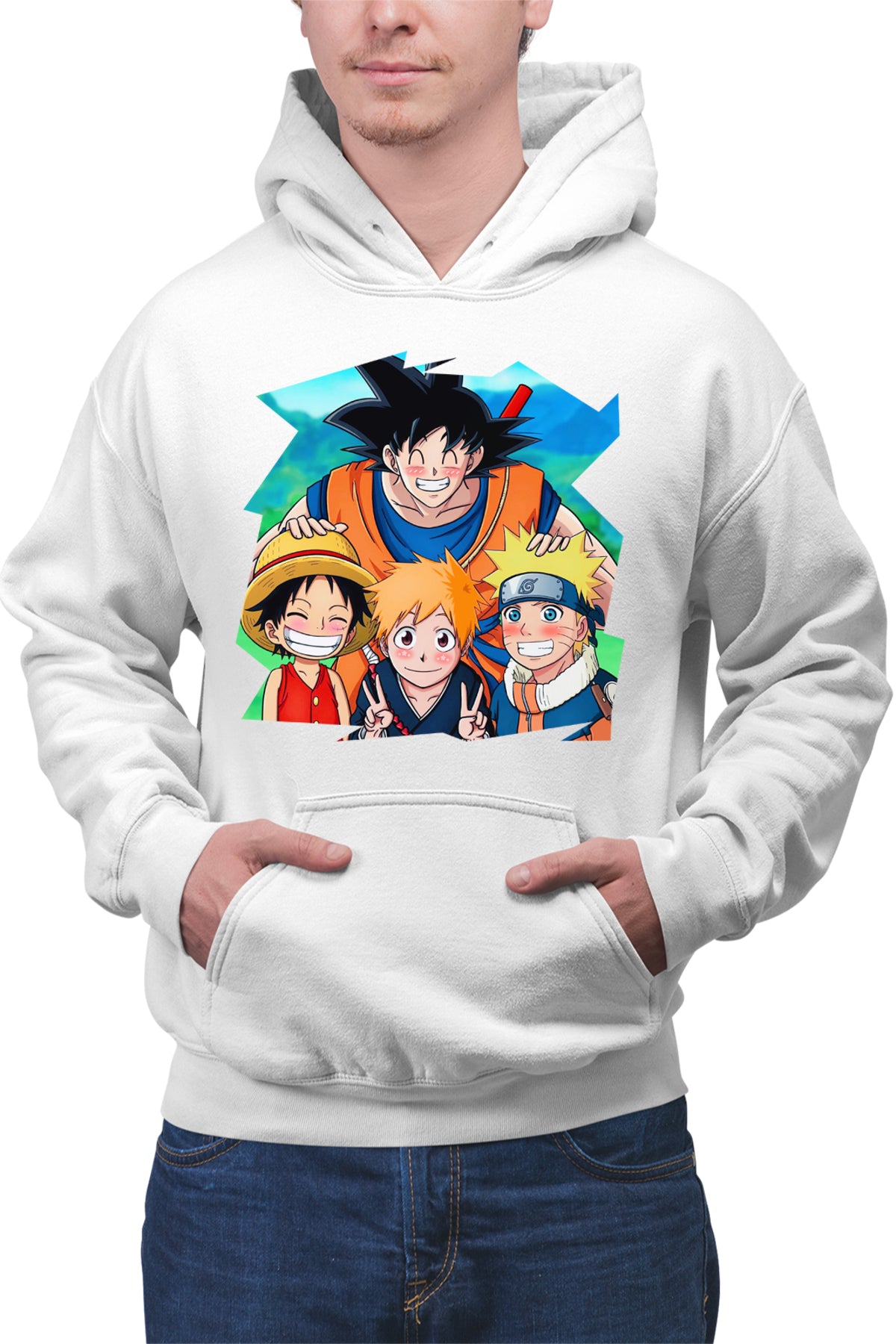 Hanorac barbati Bleach Dragon Ball Z One Piece Animekage Naruto