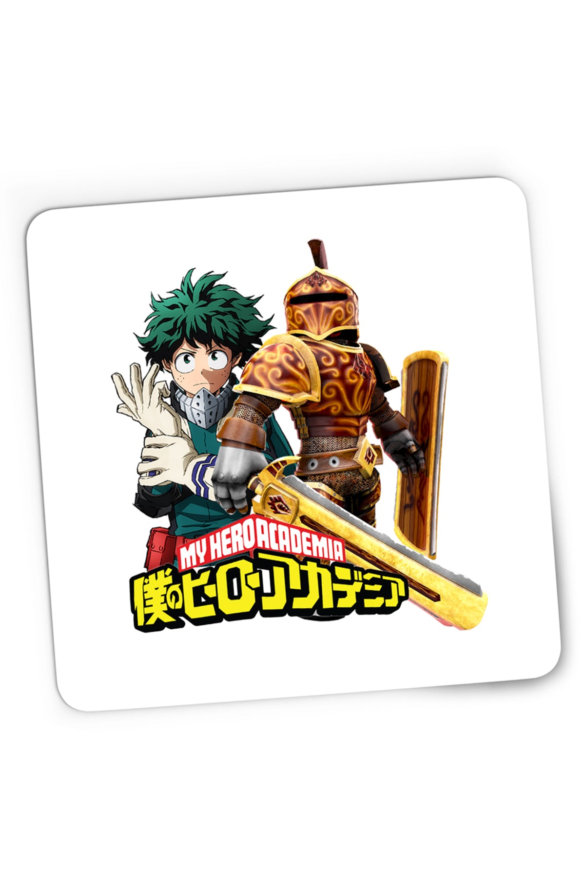 Mousepad Gaming Roblox Knight My Hero Academia Deku Anime, 21x19 cm