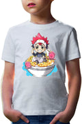 Tricou copii Food Wars Chibi Souma Rice Bow Anime Kage
