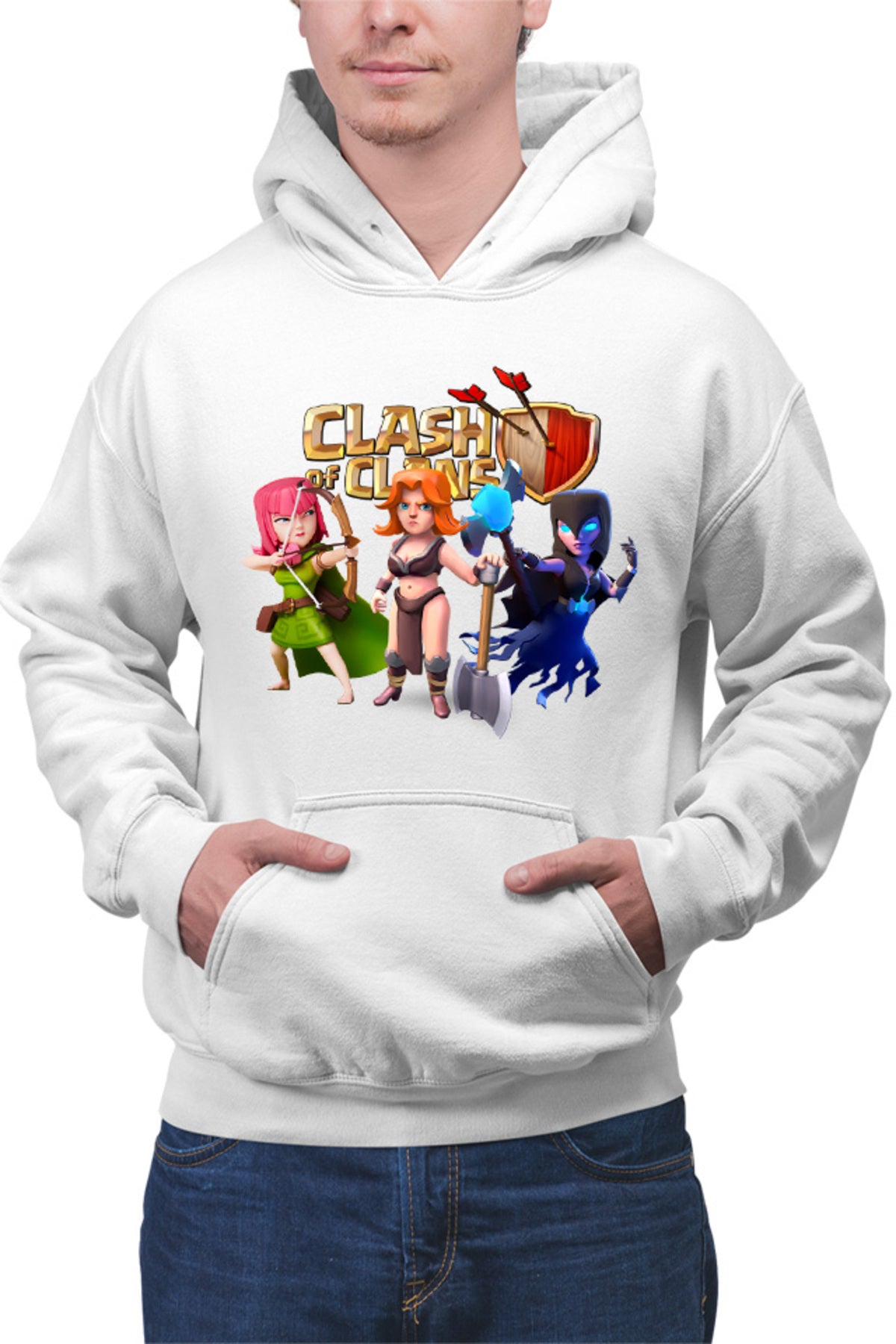 Hanorac barbati Clash of Clans Archer Mage Fighter Rage Supercell