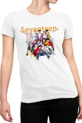 Tricou dama Seventeen Group Members Fan Page Boys K-Pop