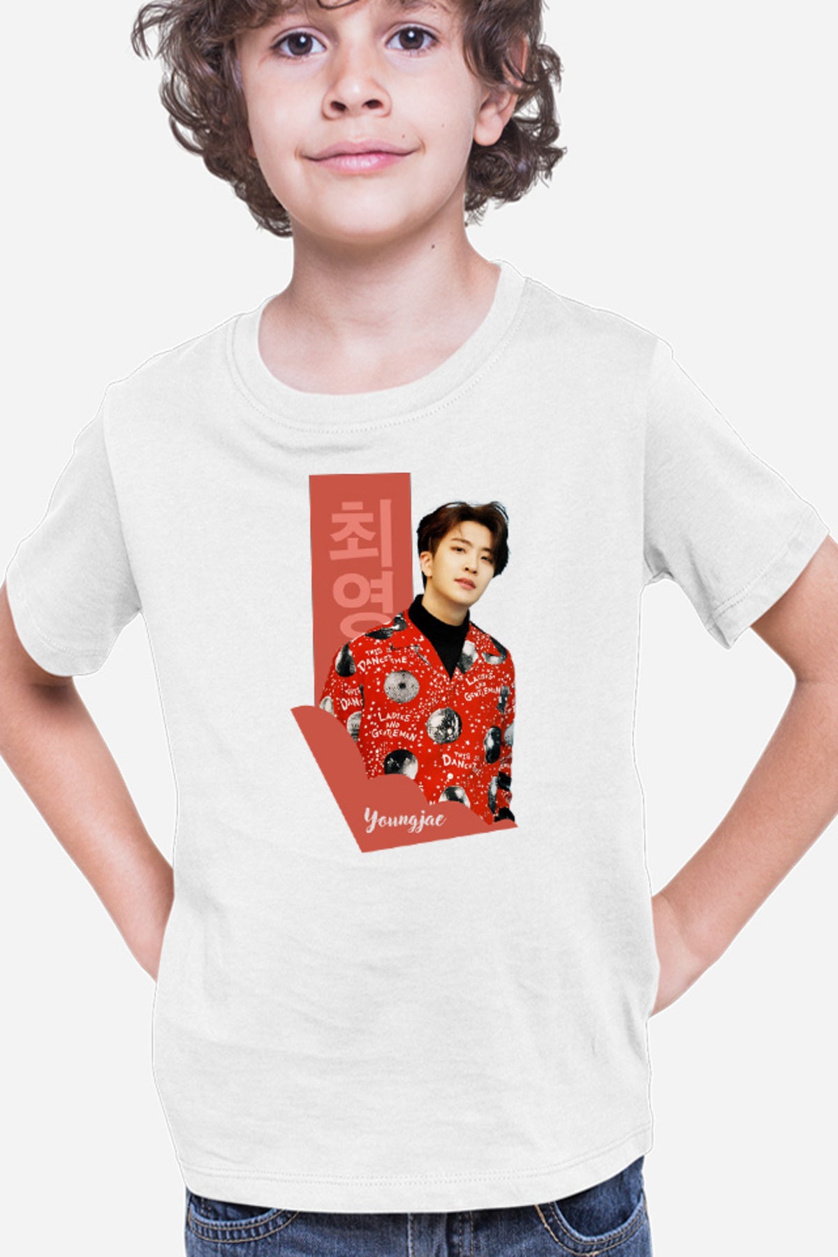 Tricou copii Got7 Youngjae Straight Up To The Moon Song Vocalist Leader