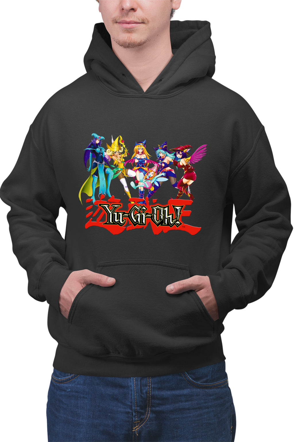 Hanorac barbati Yu Gi Oh Mutou Team Girl Magician Spellcaster