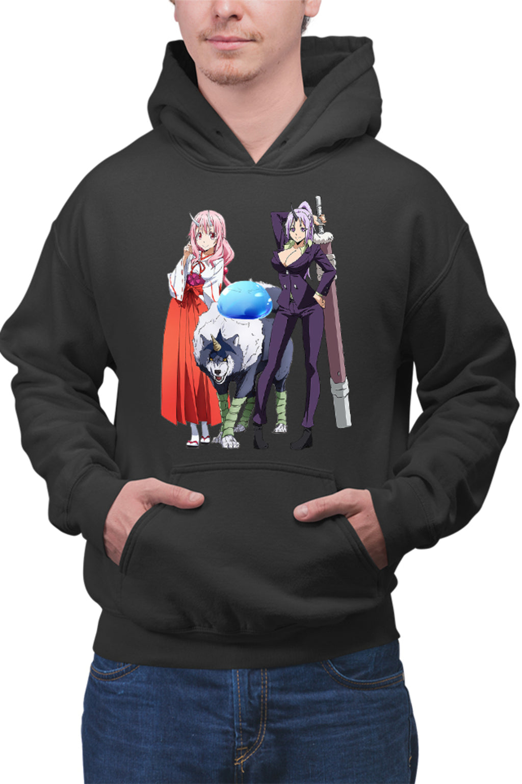 Hanorac barbati TenSura Slime Isekai Shuna Ranga Rinmuru Shin Anime