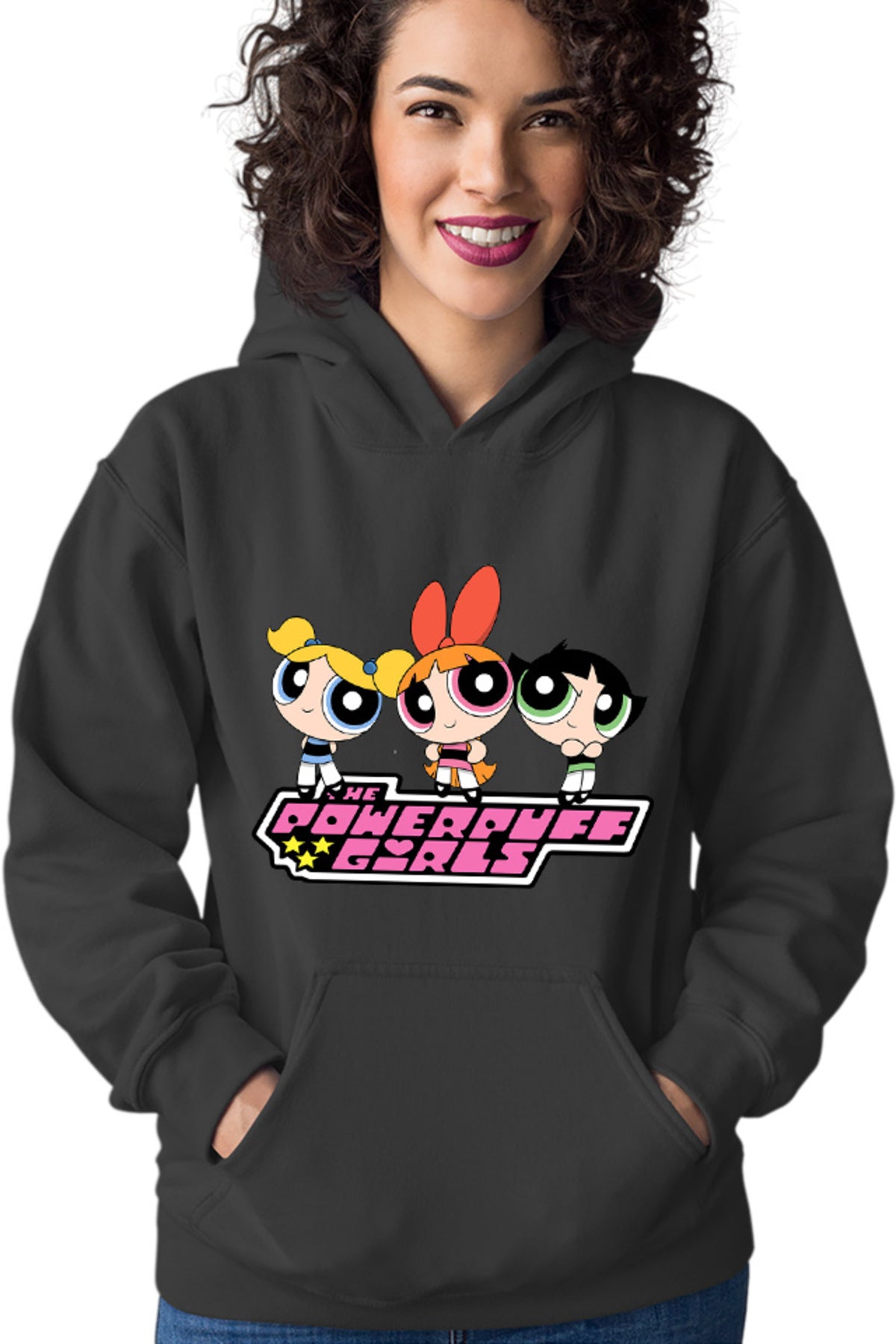 Hanorac dama The Powerpuff Girls Logo Cartoon Animation
