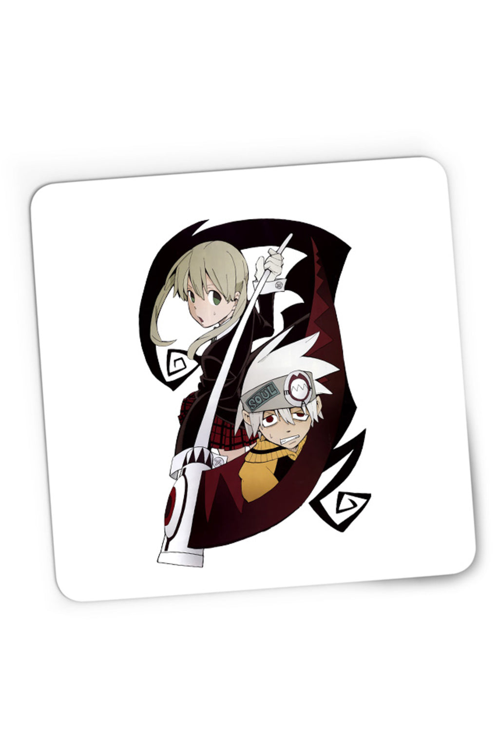Mousepad Gaming Soul Eater Soul Maka Scythe Anime Manga, 21x19 cm