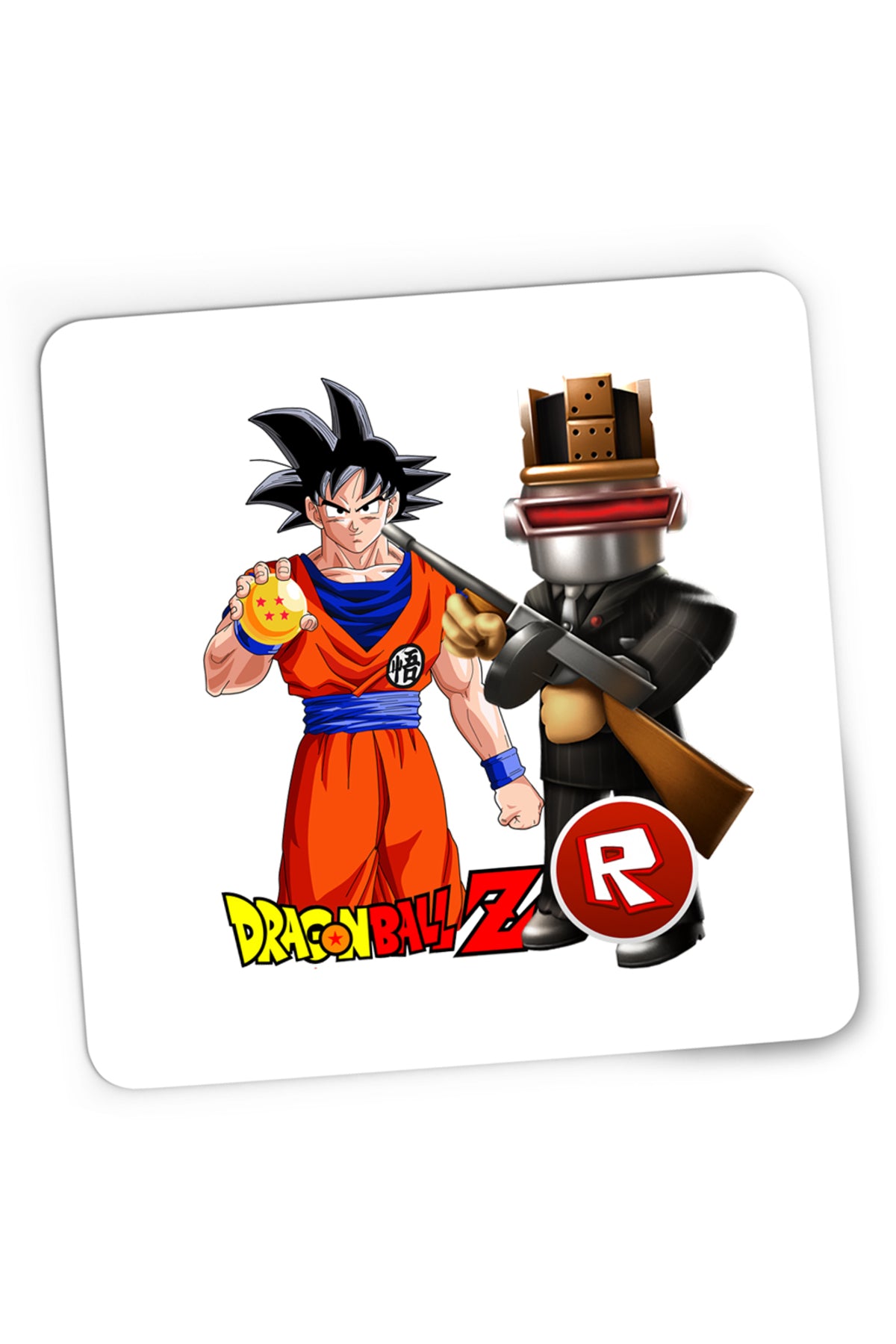 Mousepad Gaming Roblox Android Dragon Ball Z Songoku, 21x19 cm
