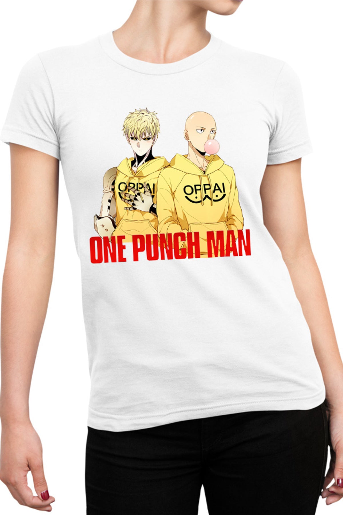 Tricou dama One-Punch Man Saitama Yusuke Murata Genos