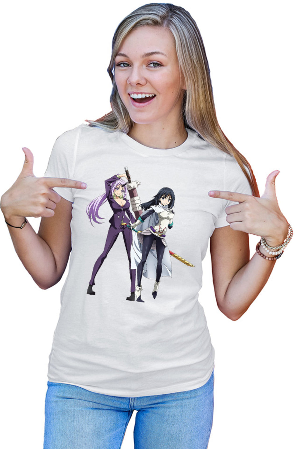 Tricou dama TenSura Slime Shizue Shio Mage Assasin Anime Otaku