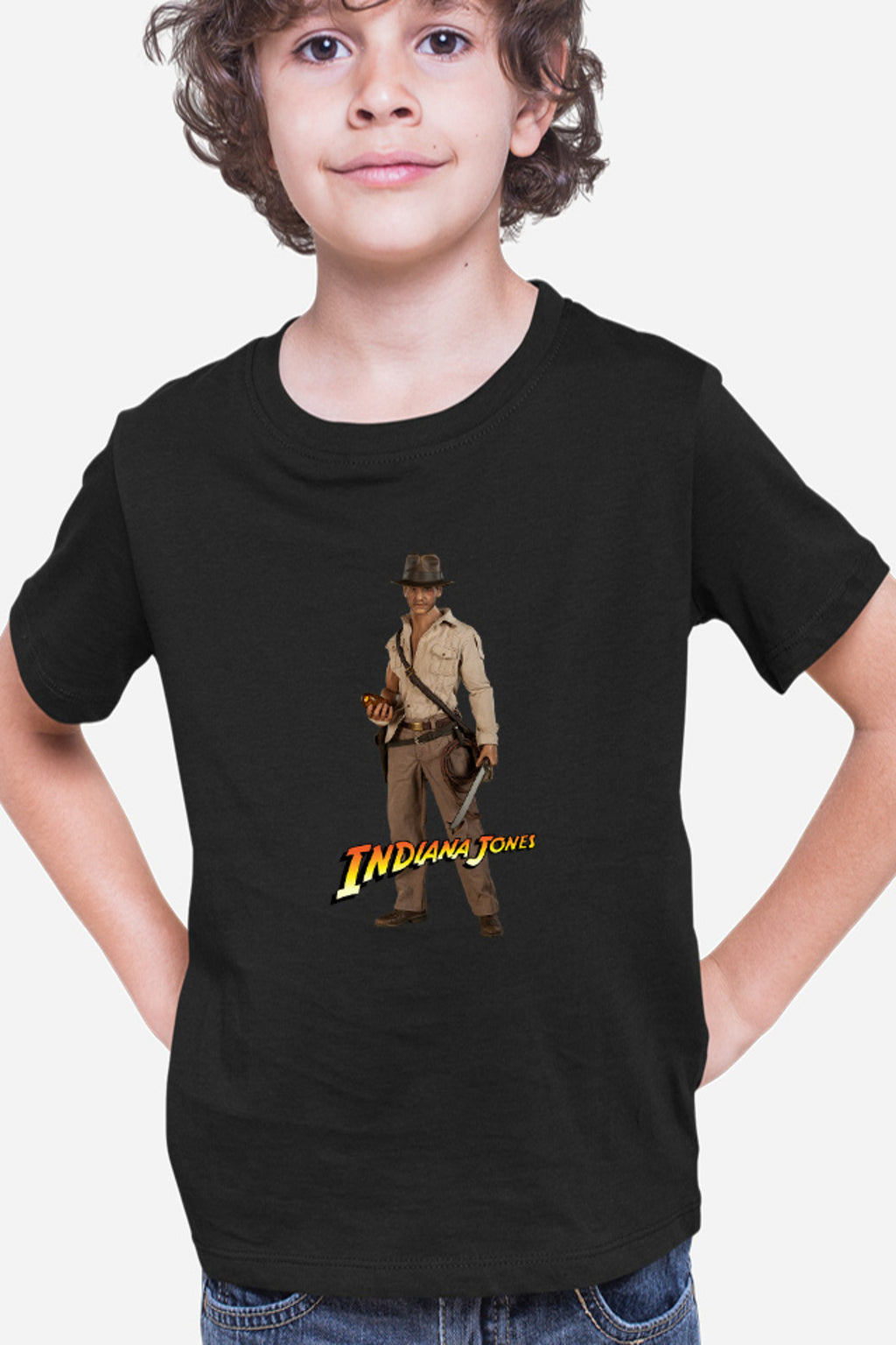 Tricou copii Indiana Jones Travel Treasure Adventure Figure