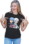 Tricou dama Yona of the Dawn Shin-ah Ki-ja Chibi Small Sword Samurai