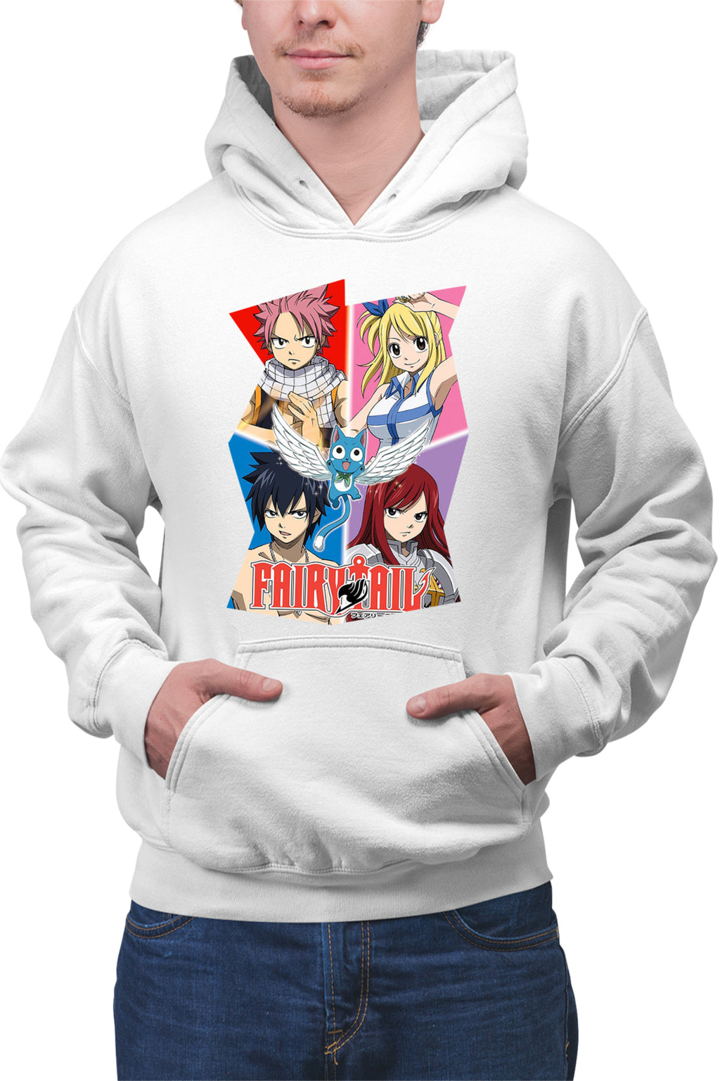 Hanorac barbati Fairy Tail Dream Team Gang Cool Hero