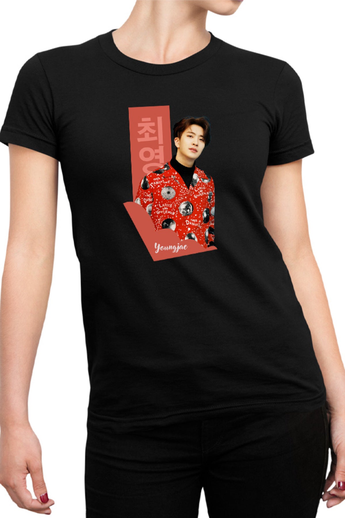 Tricou dama Got7 Youngjae Straight Up To The Moon Song Vocalist Leader