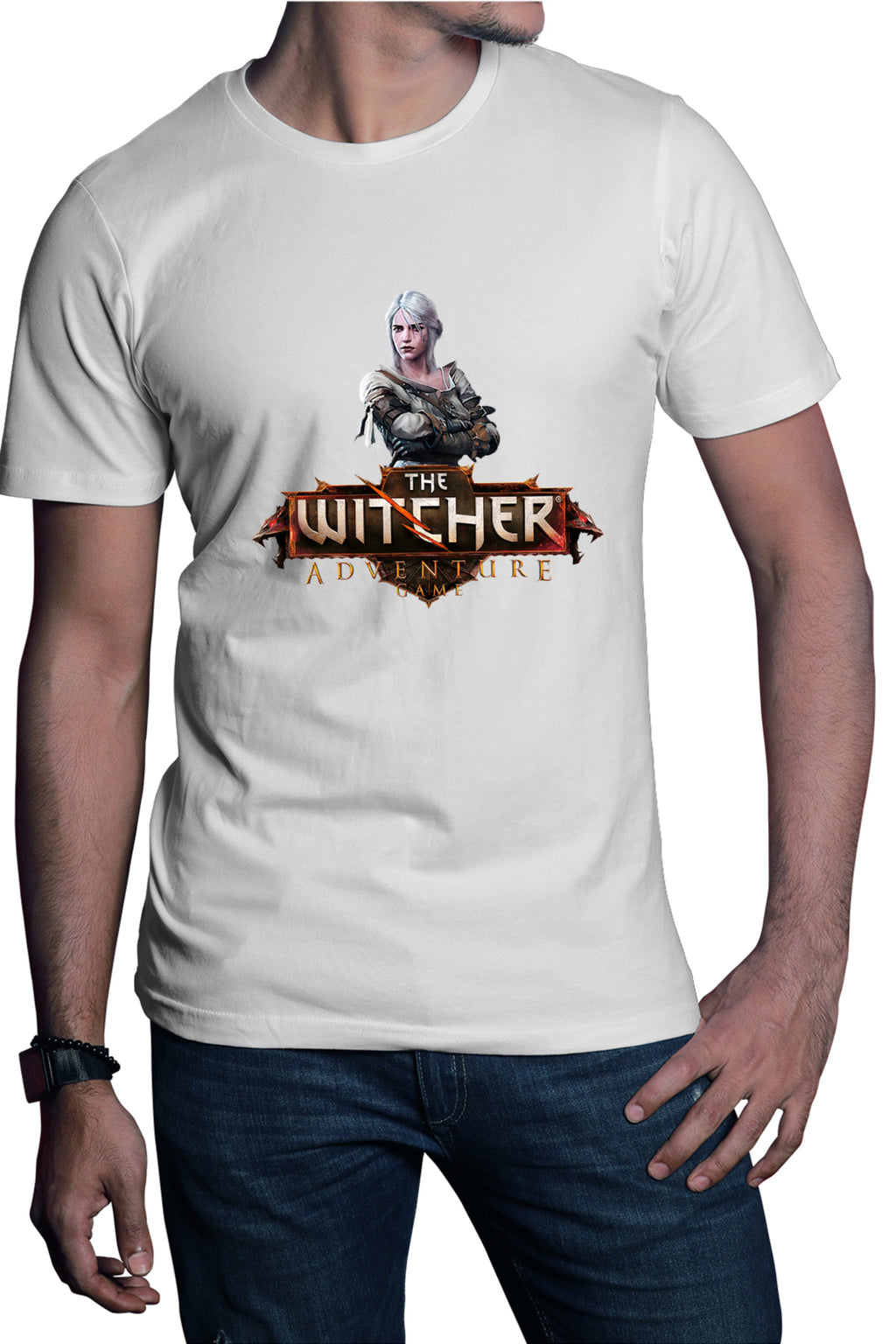 Tricou barbati The Witcher Princess Ciri Medieval Hunter