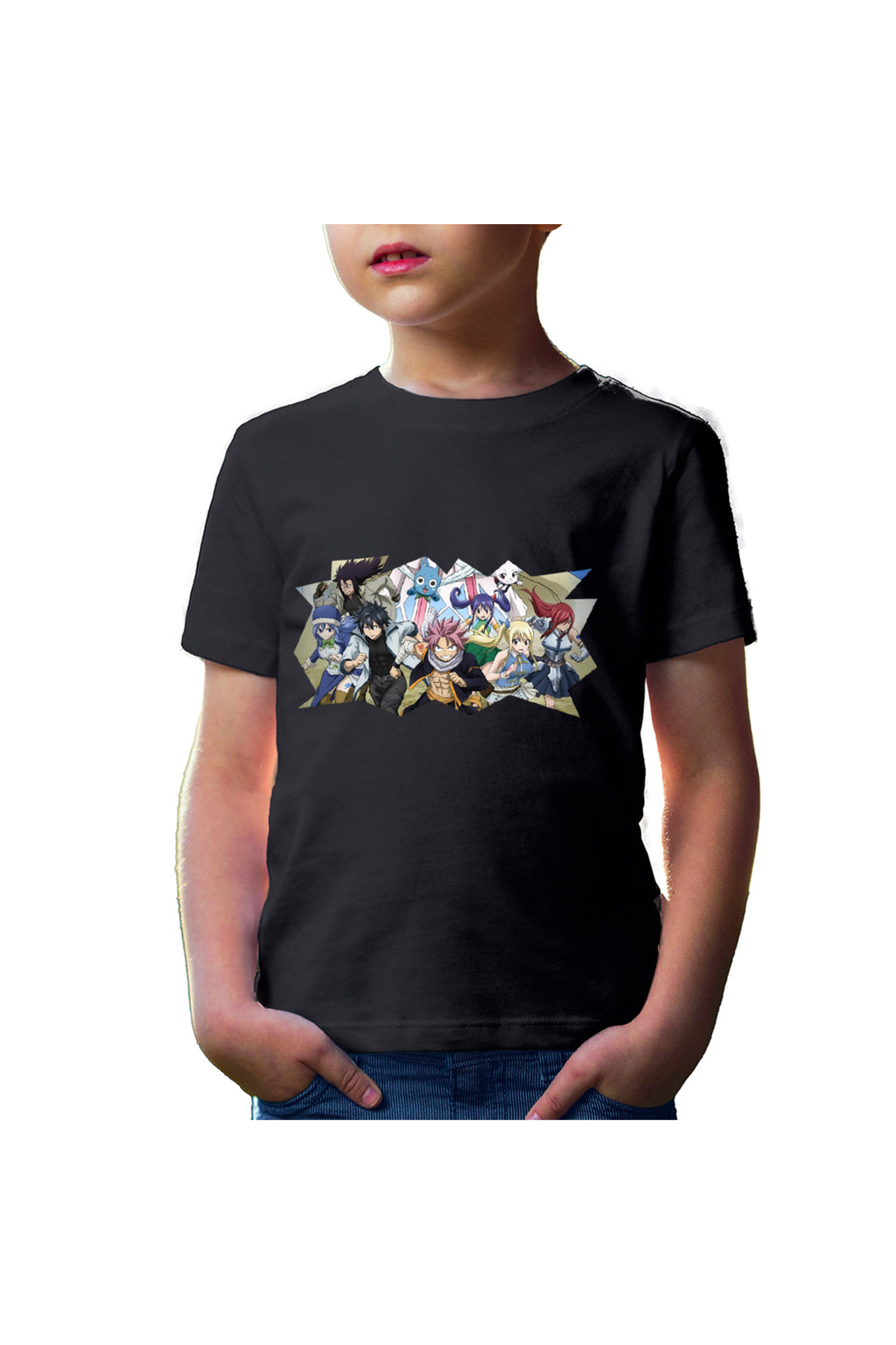 Tricou copii Fairy Tail Fantasy Anime Manga Natsu Dragneel