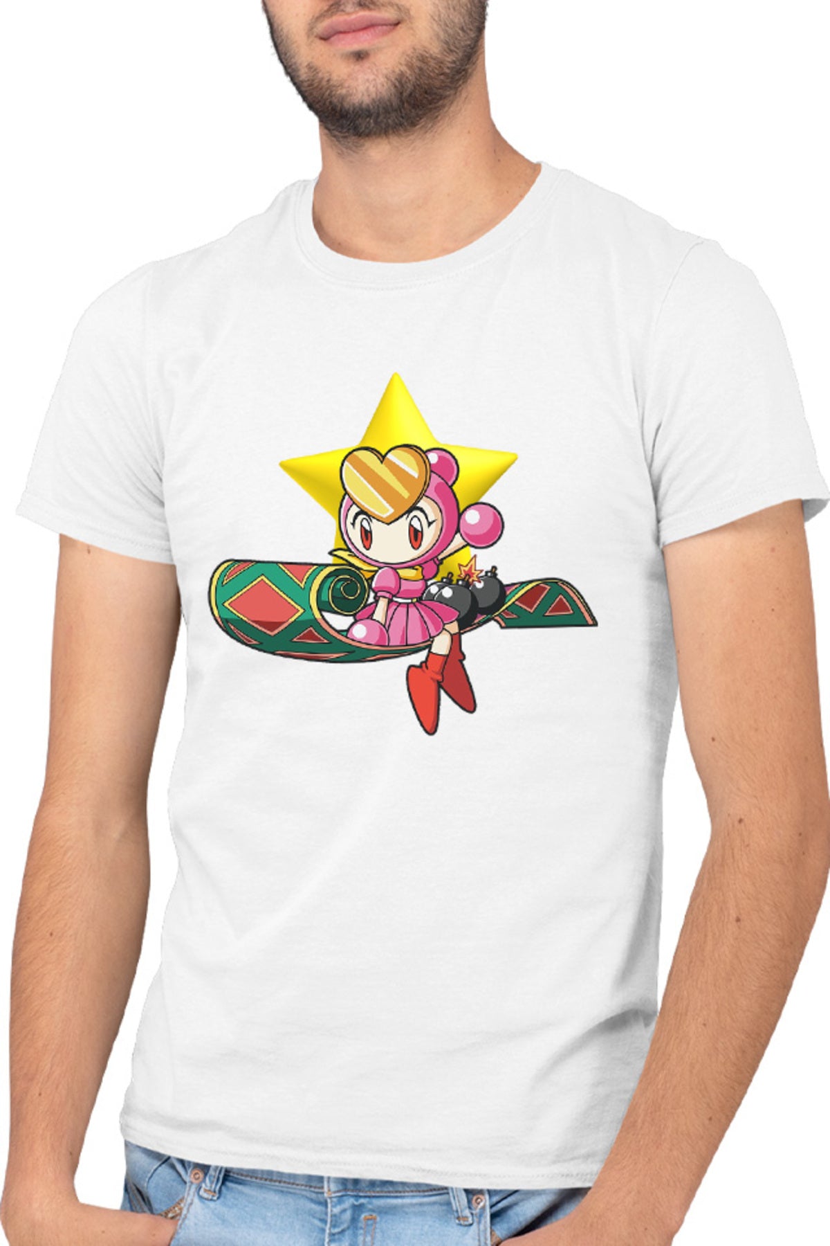 Tricou barbati Bomberman Women Carpet Star Fly