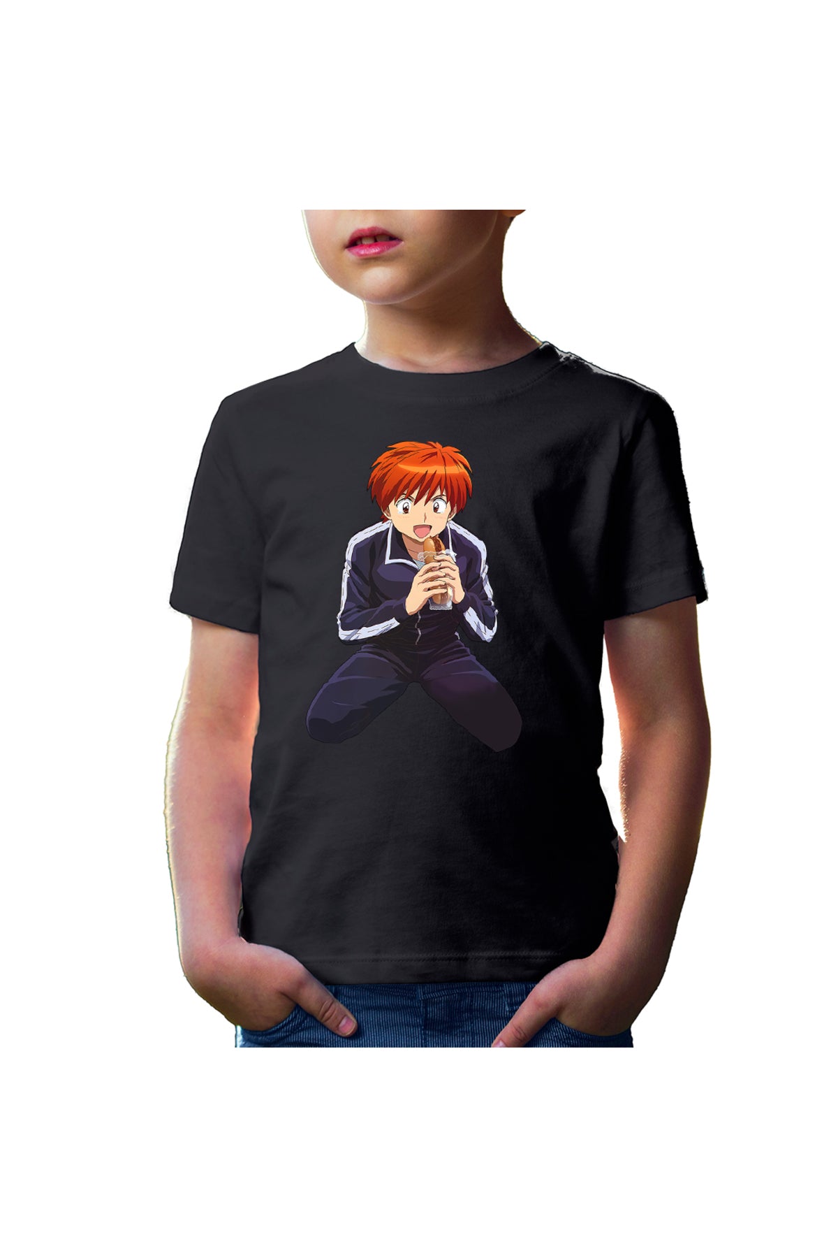 Tricou copii Rin-ne Rin Eat Deseneanime Rokudo