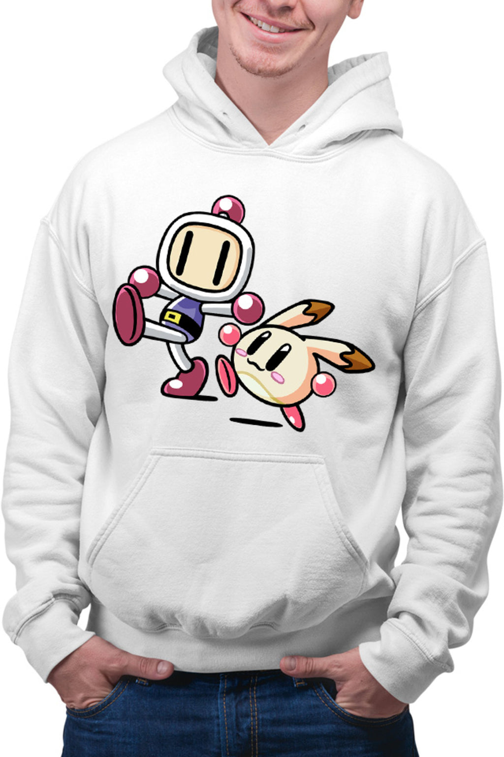 Hanorac barbati Bomberman Kirby Game Arcade 2D