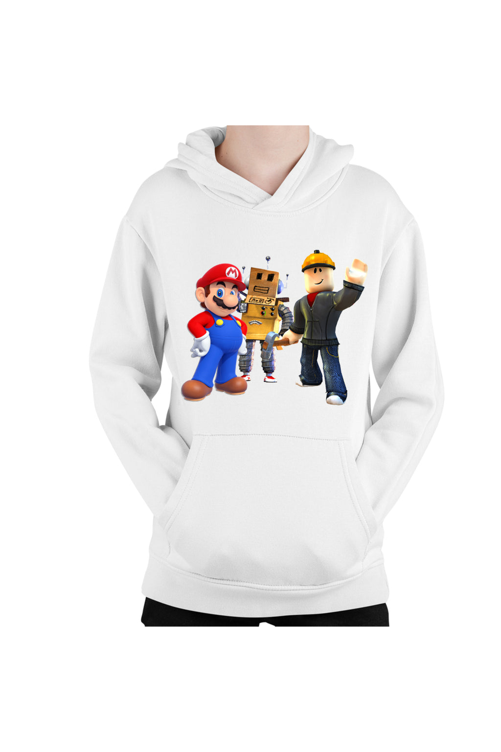 Hanorac copii Roblox Mario Video Game Robox Play