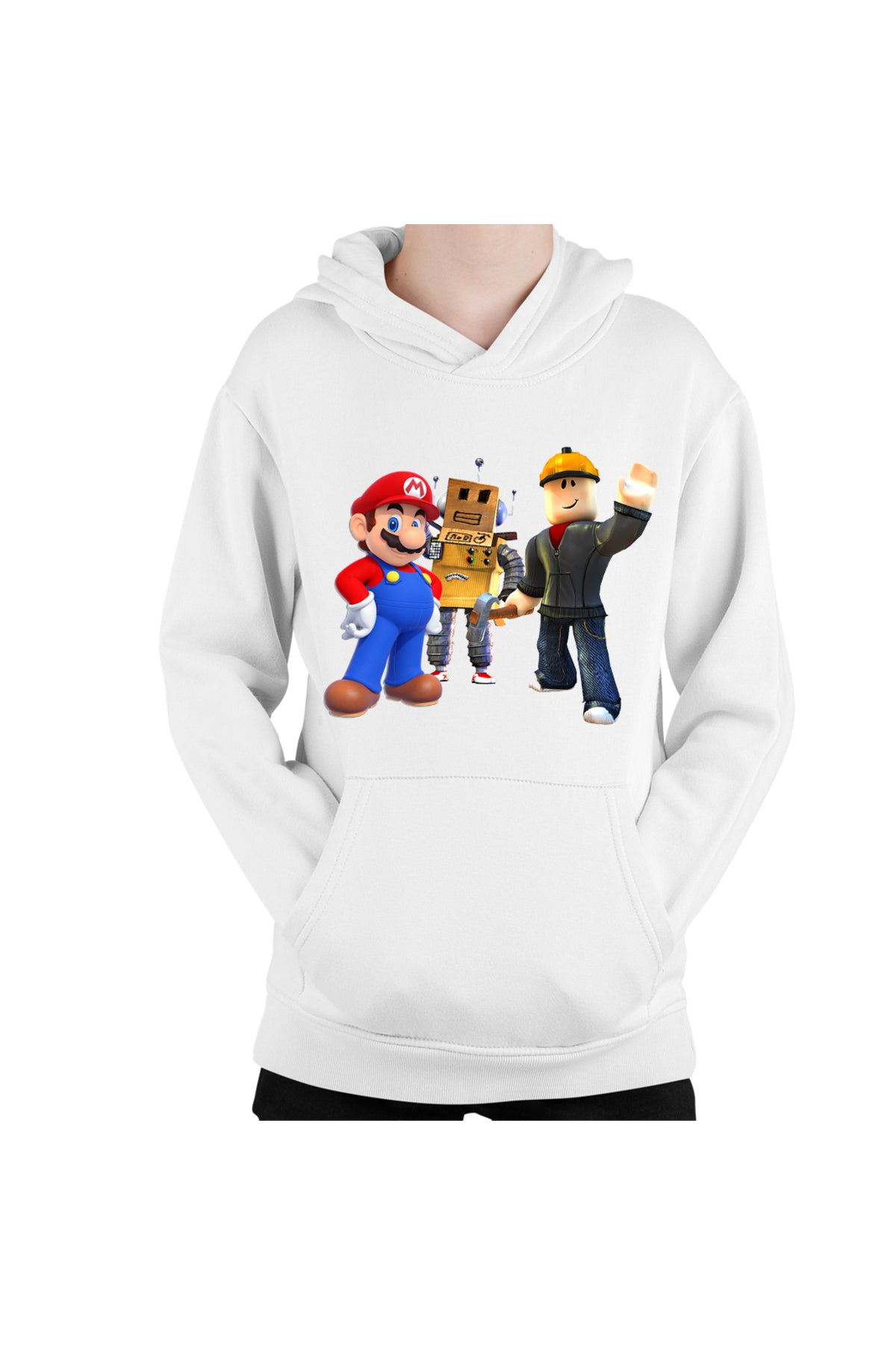 Hanorac copii Roblox Mario Video Game Robox Play