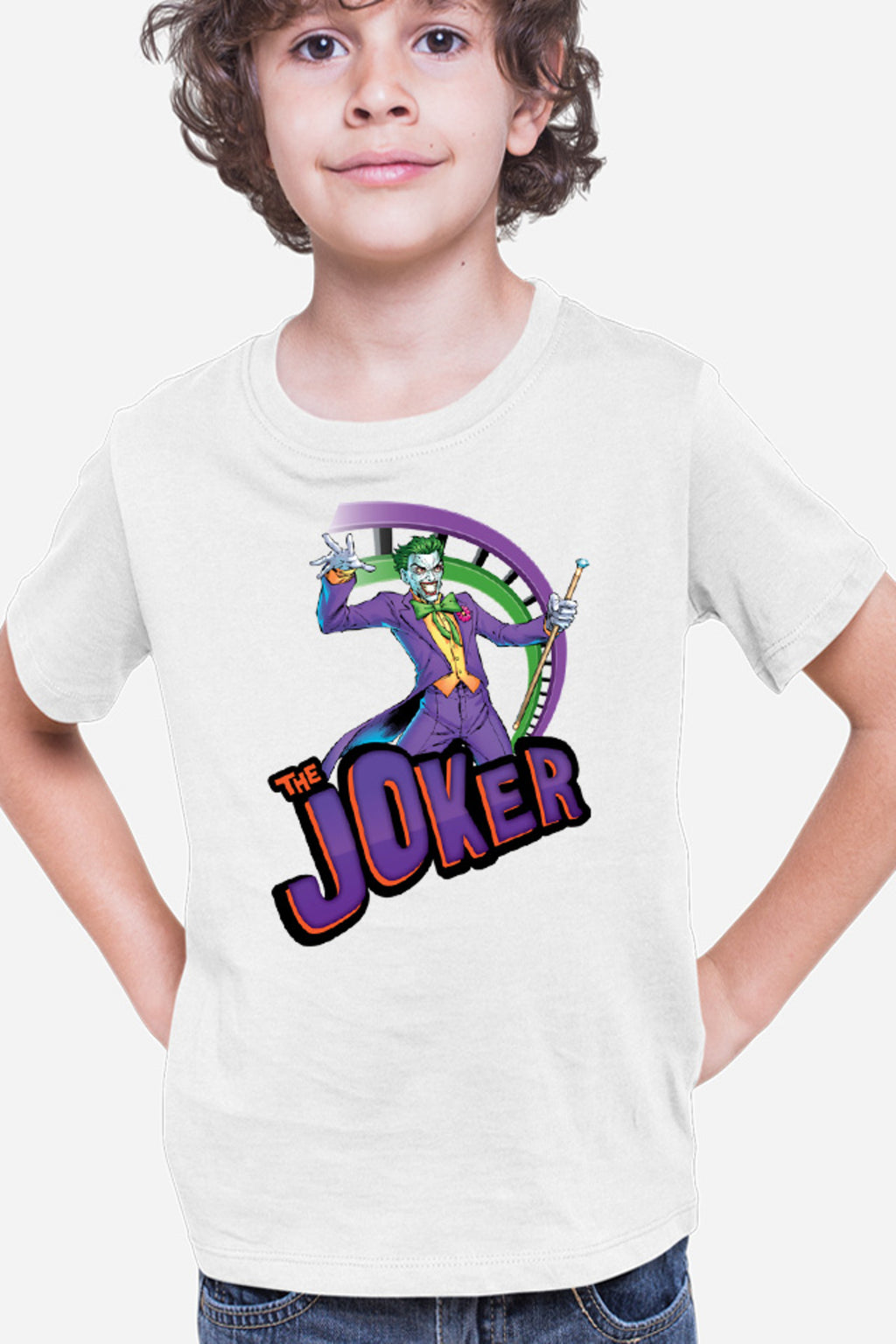 Tricou copii Joker Happy American Comic Books
